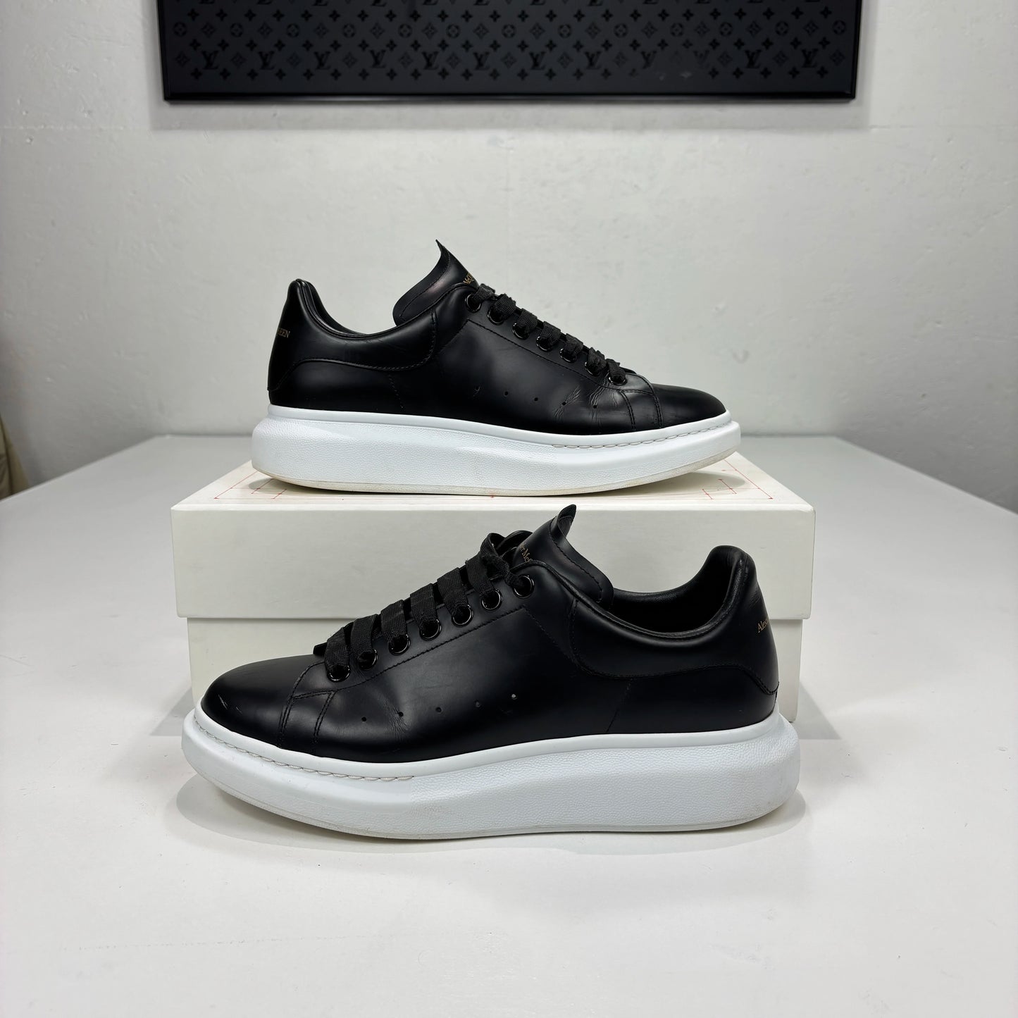 Alexander Mcqueen Black Trainers