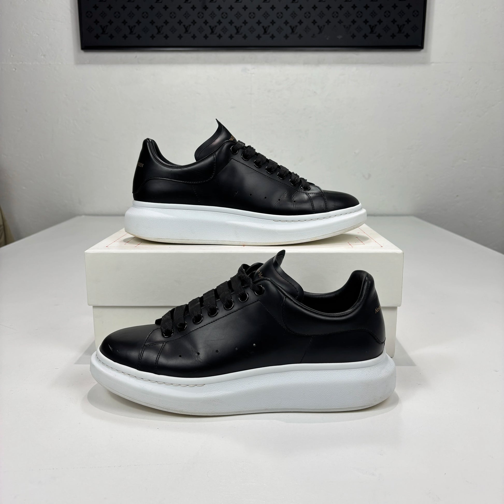 Alexander Mcqueen Black Trainers