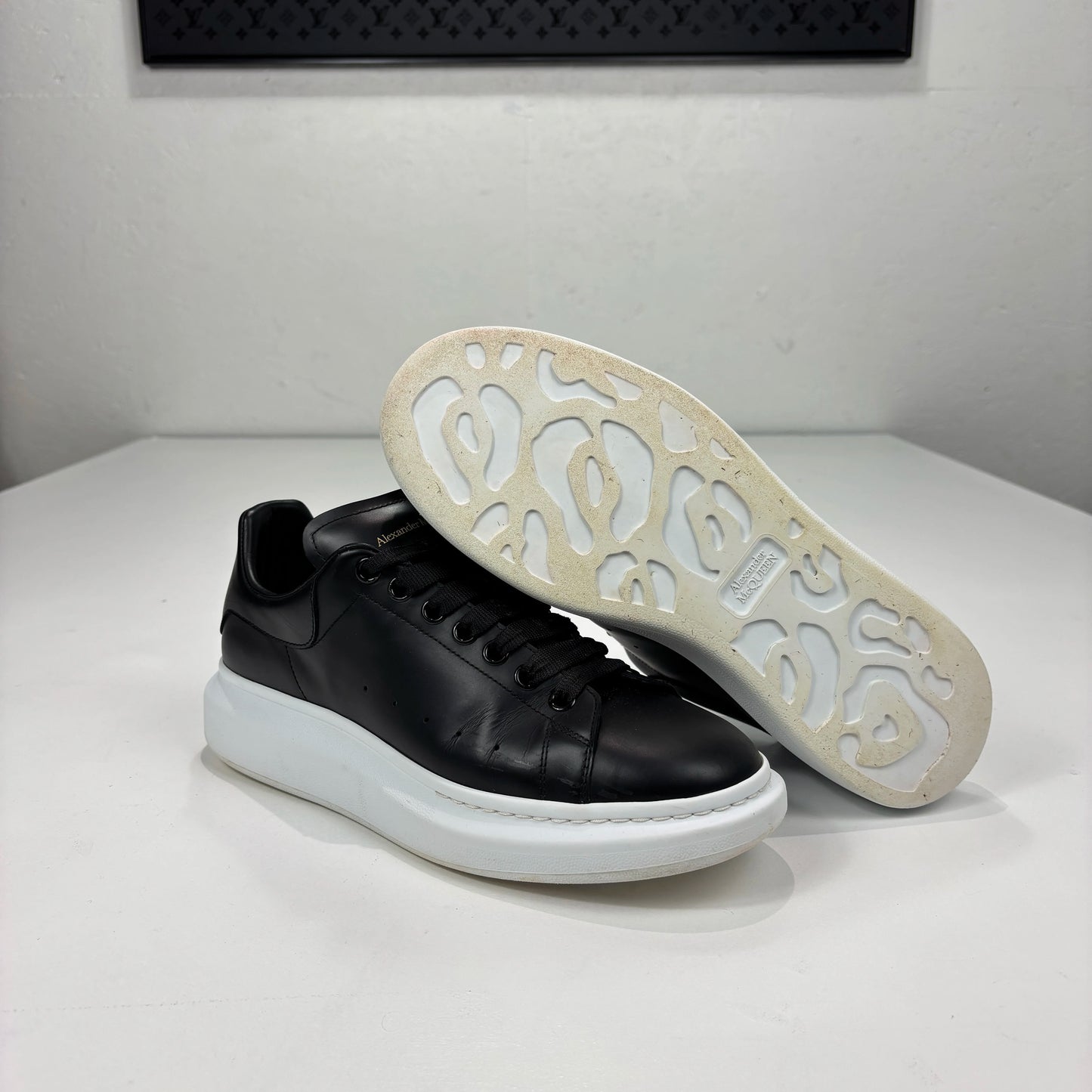 Alexander Mcqueen Black Trainers