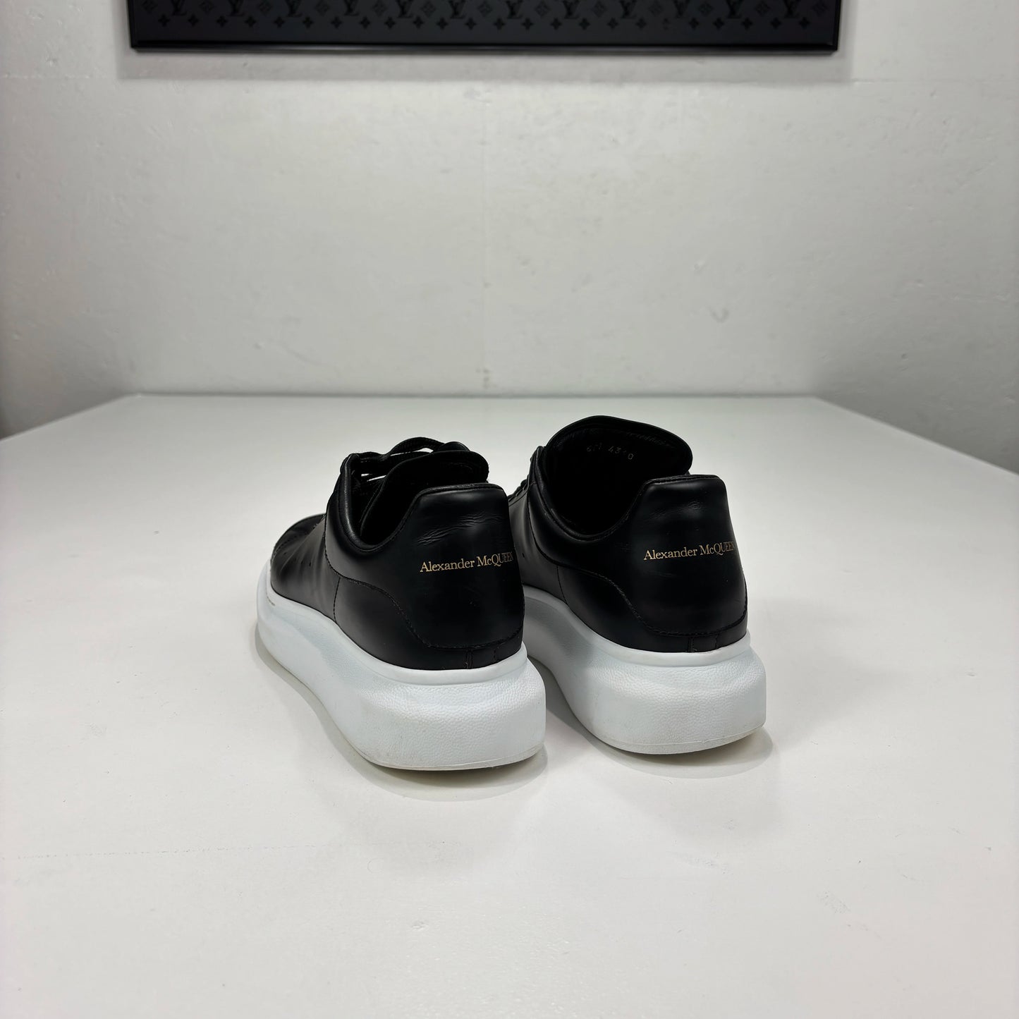 Alexander Mcqueen Black Trainers