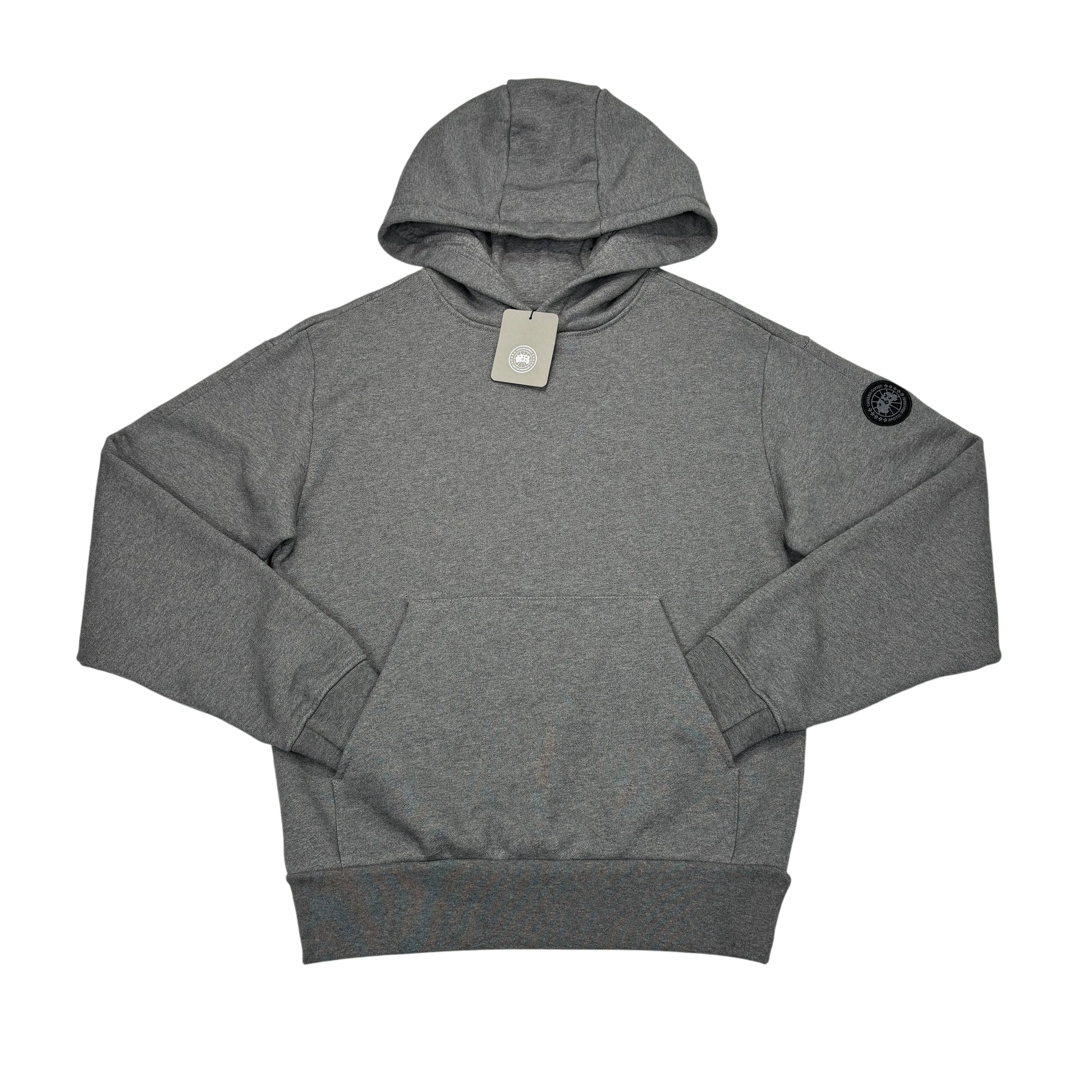 Canada Goose Grey Black Ghost Patch Hoodie