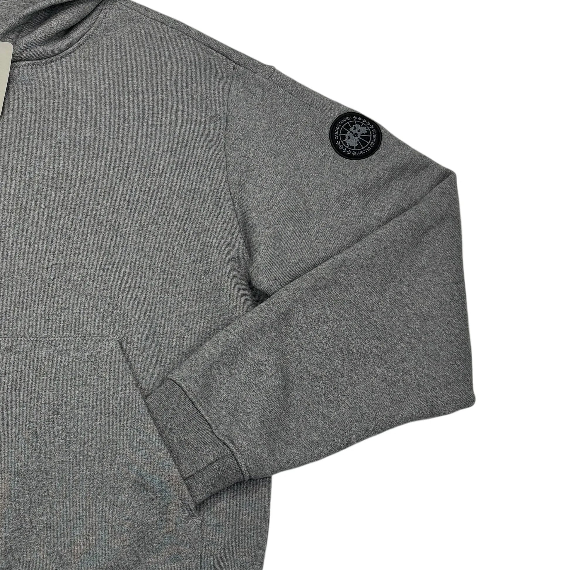 Canada Goose Grey Black Ghost Patch Hoodie