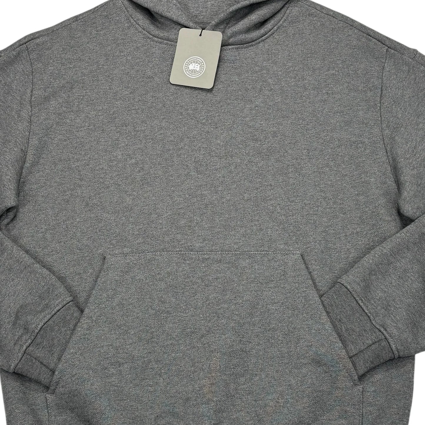 Canada Goose Grey Black Ghost Patch Hoodie