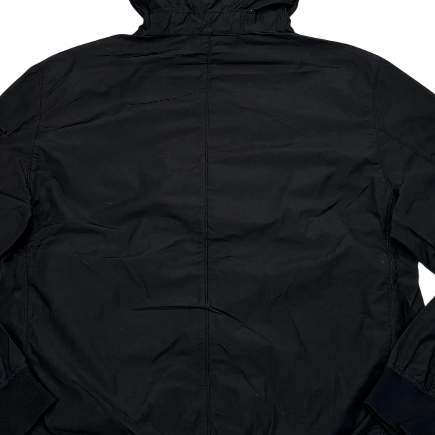 Stone Island Black Naslan Light Watro Hooded Jacket