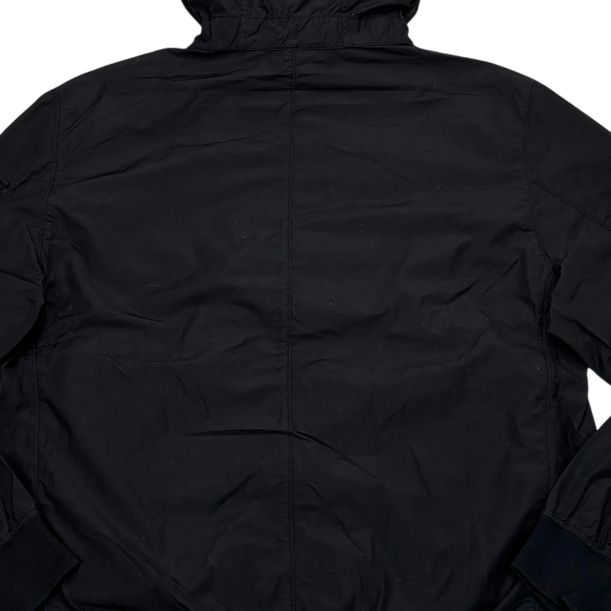 Stone Island Black Naslan Light Watro Hooded Jacket