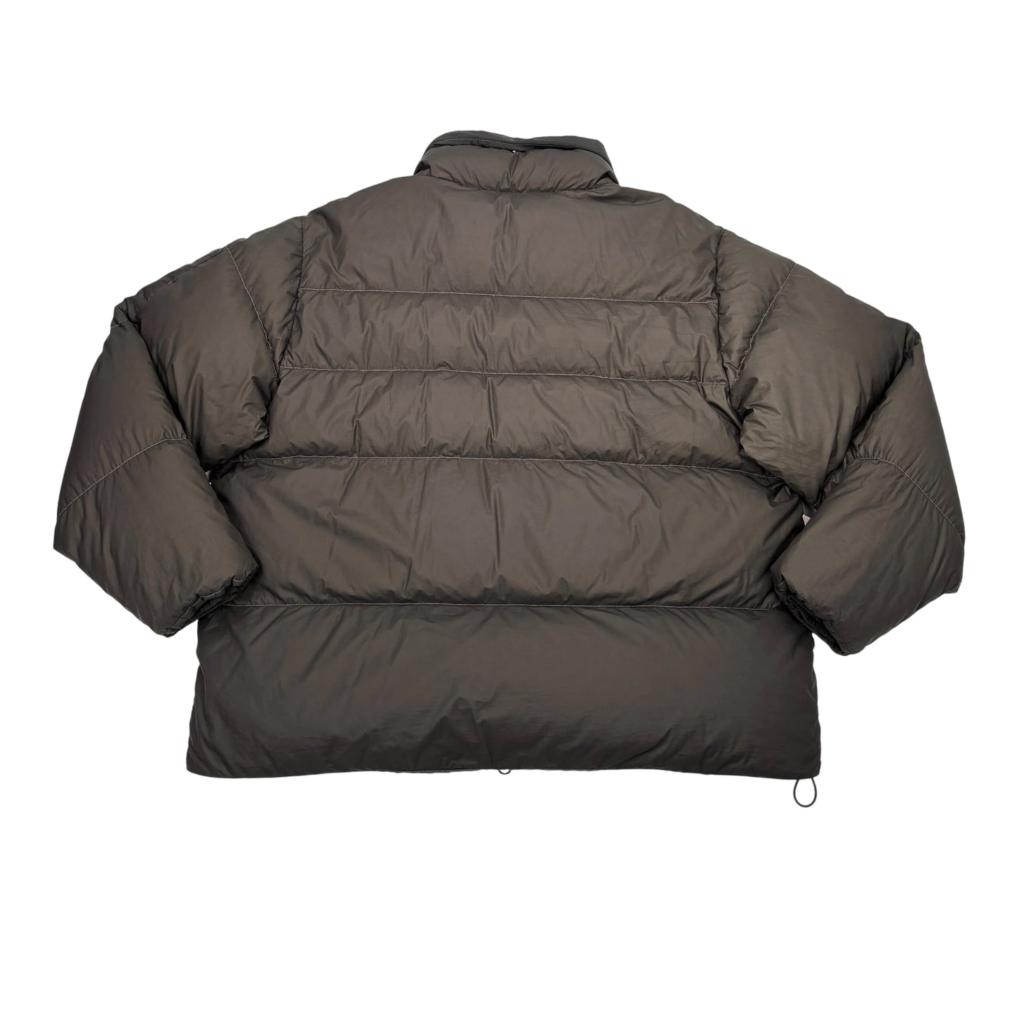 C.p. Company Green Single Goggle BI-TM with Hidden Hood Puffer Jacket