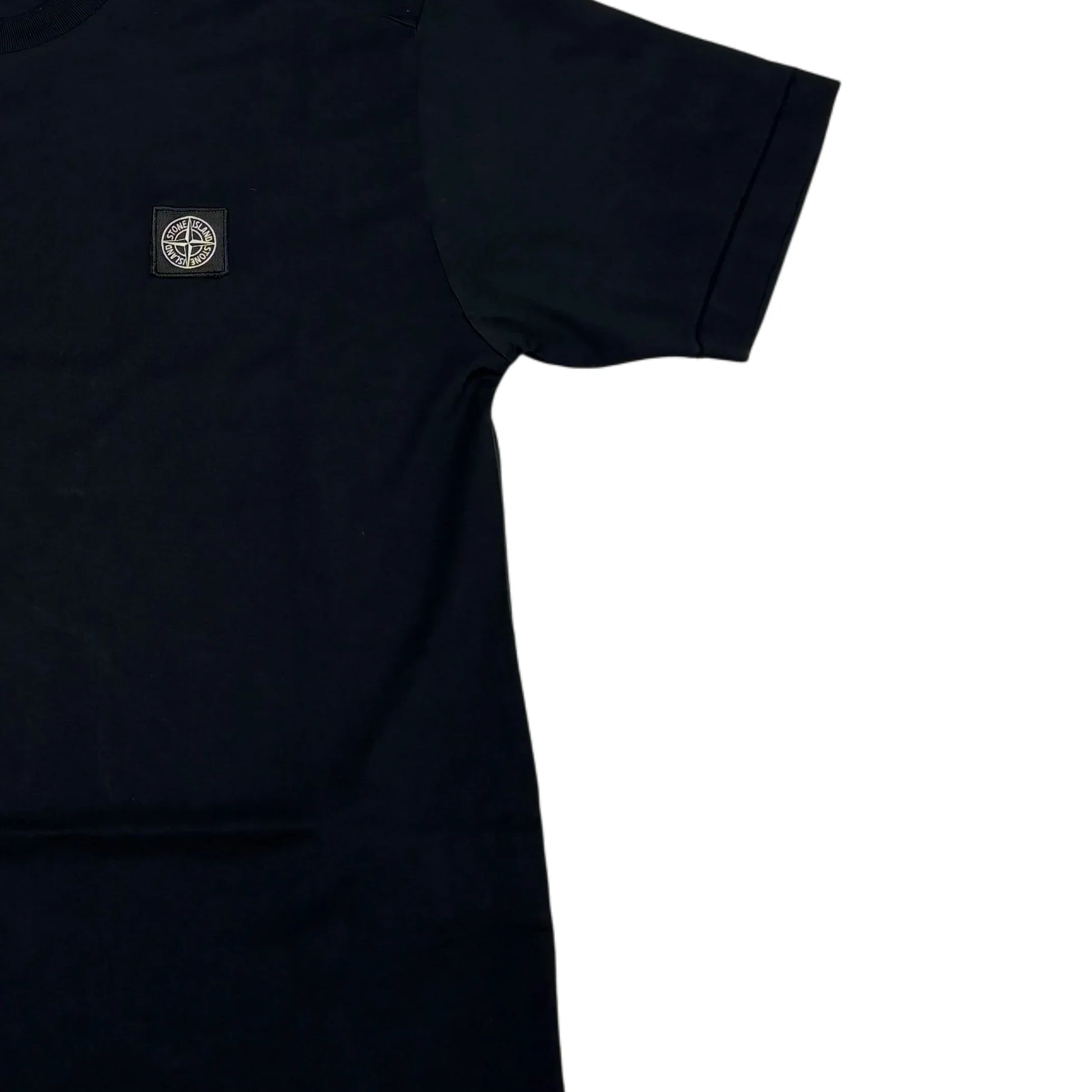 Stone Island Black Patch Logo T-shirt