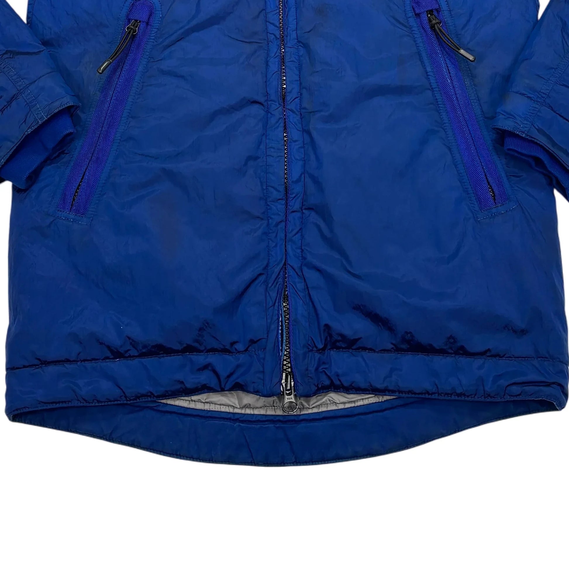 Stone Island x Nike Blue Compass Patch Mussola Gommata/Nylon Metal Parka