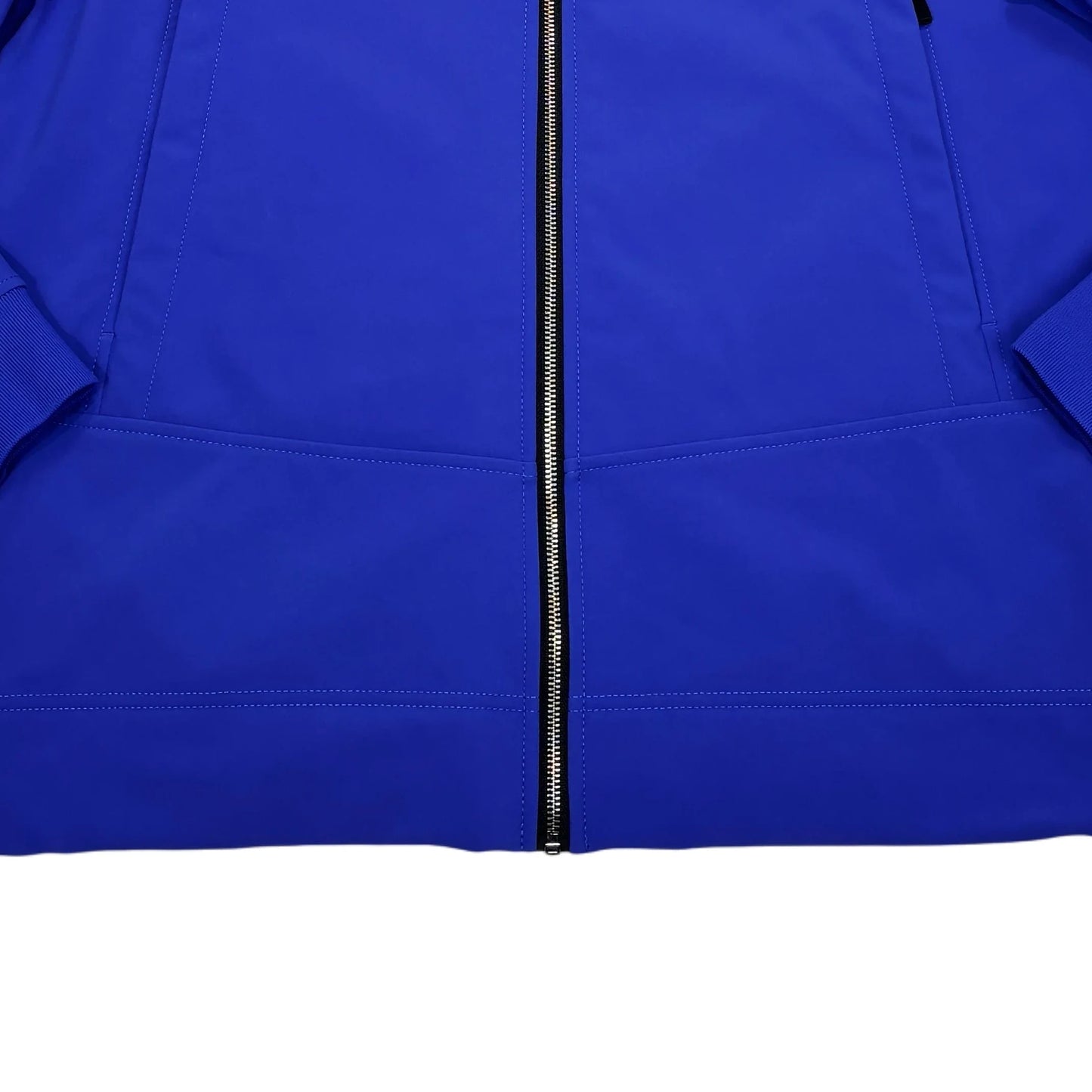 Stone Island Blue Soft Shell-R e.dye Technology Compass Patch Hooded Jacket