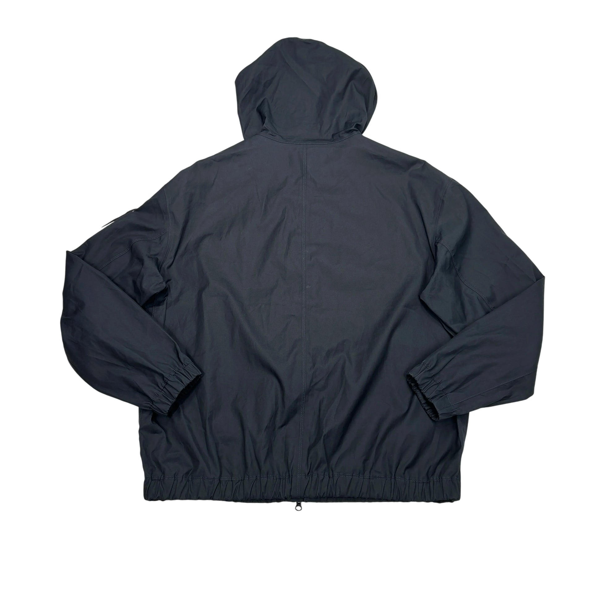 Stone Island Black Supima Cotton Canvas Non-Aqueous Dyeing Technology Jacket