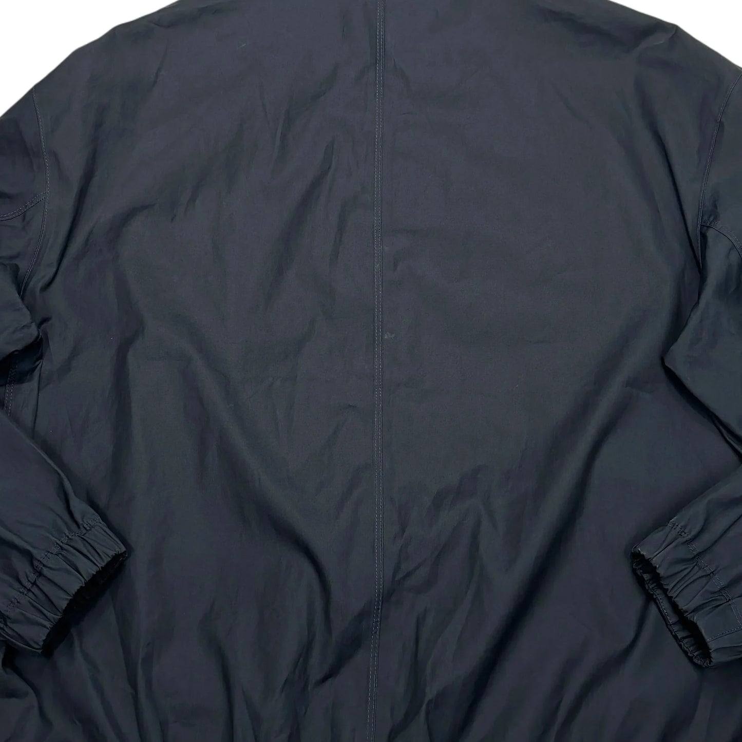 Stone Island Black Supima Cotton Canvas Non-Aqueous Dyeing Technology Jacket