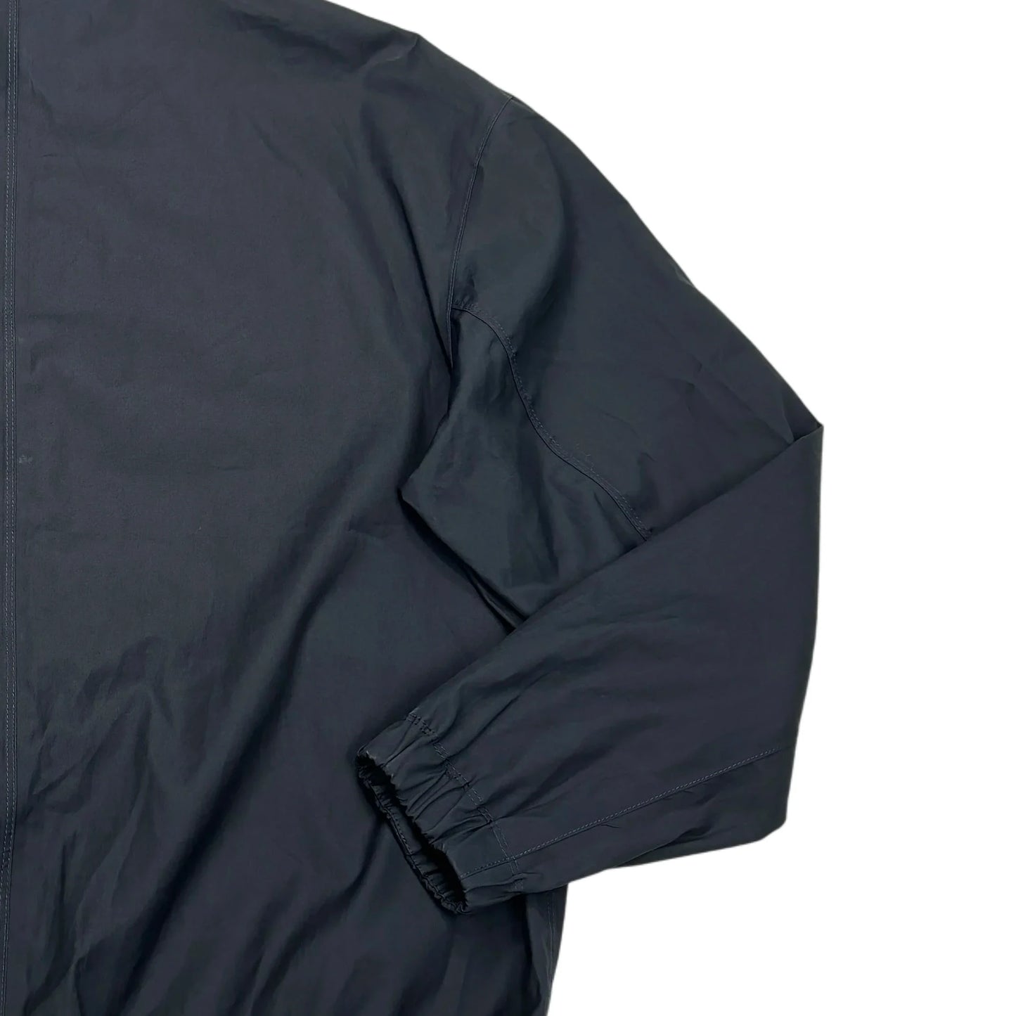 Stone Island Black Supima Cotton Canvas Non-Aqueous Dyeing Technology Jacket