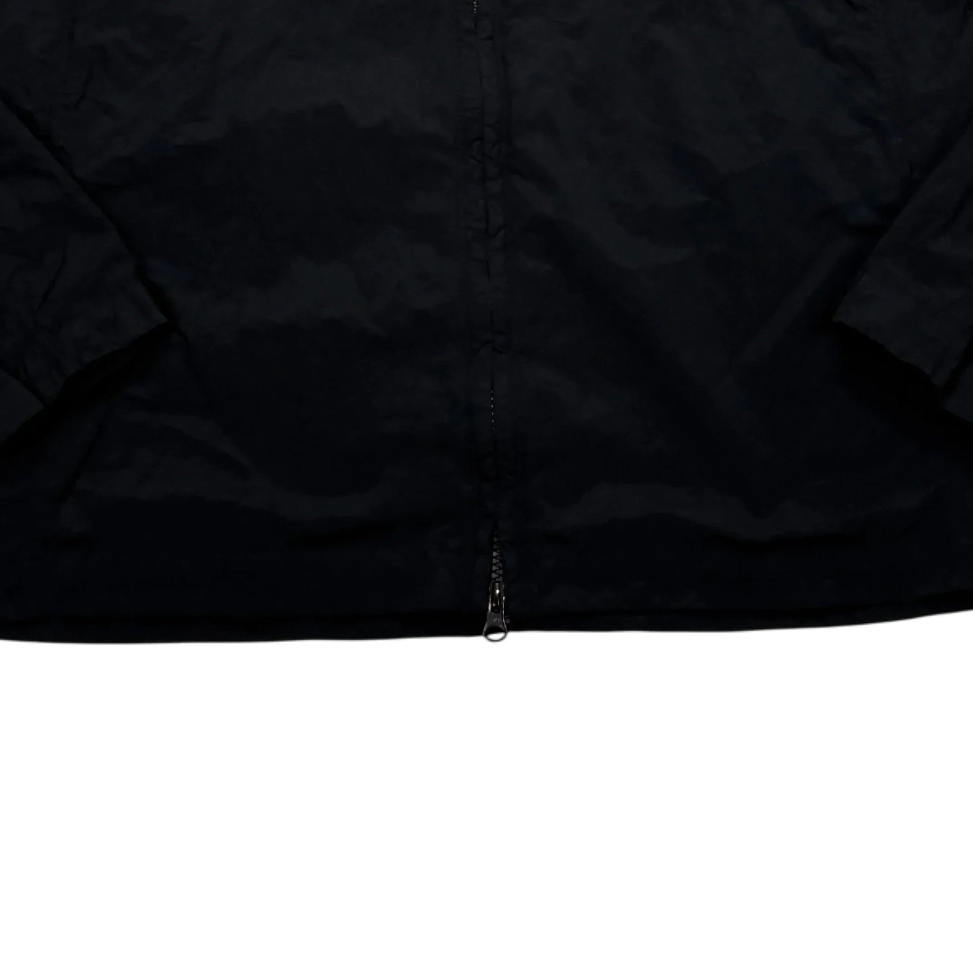 Stone Island Black Nylon Metal Compass-Patch Overshirt Jacket