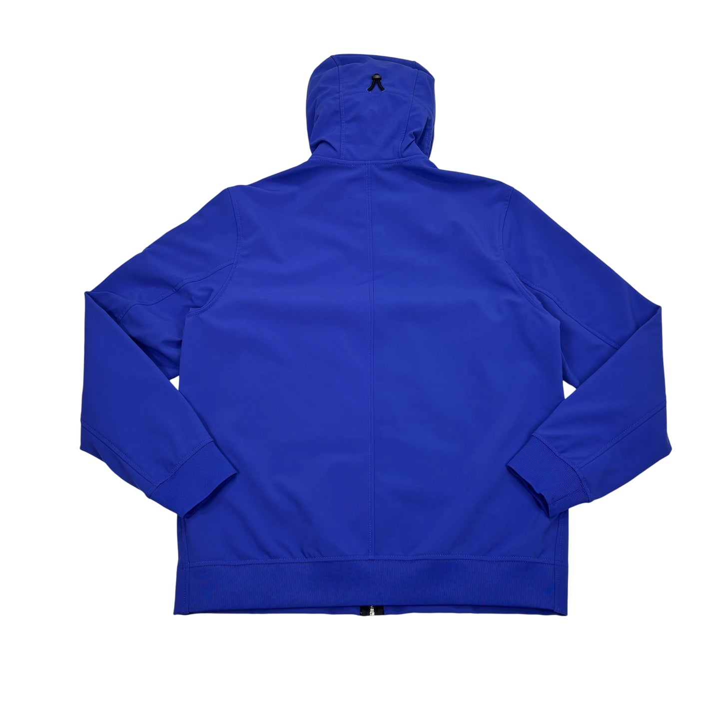 Stone Island Blue Soft Shell-R e.dye Technology Compass Patch Hooded Jacket