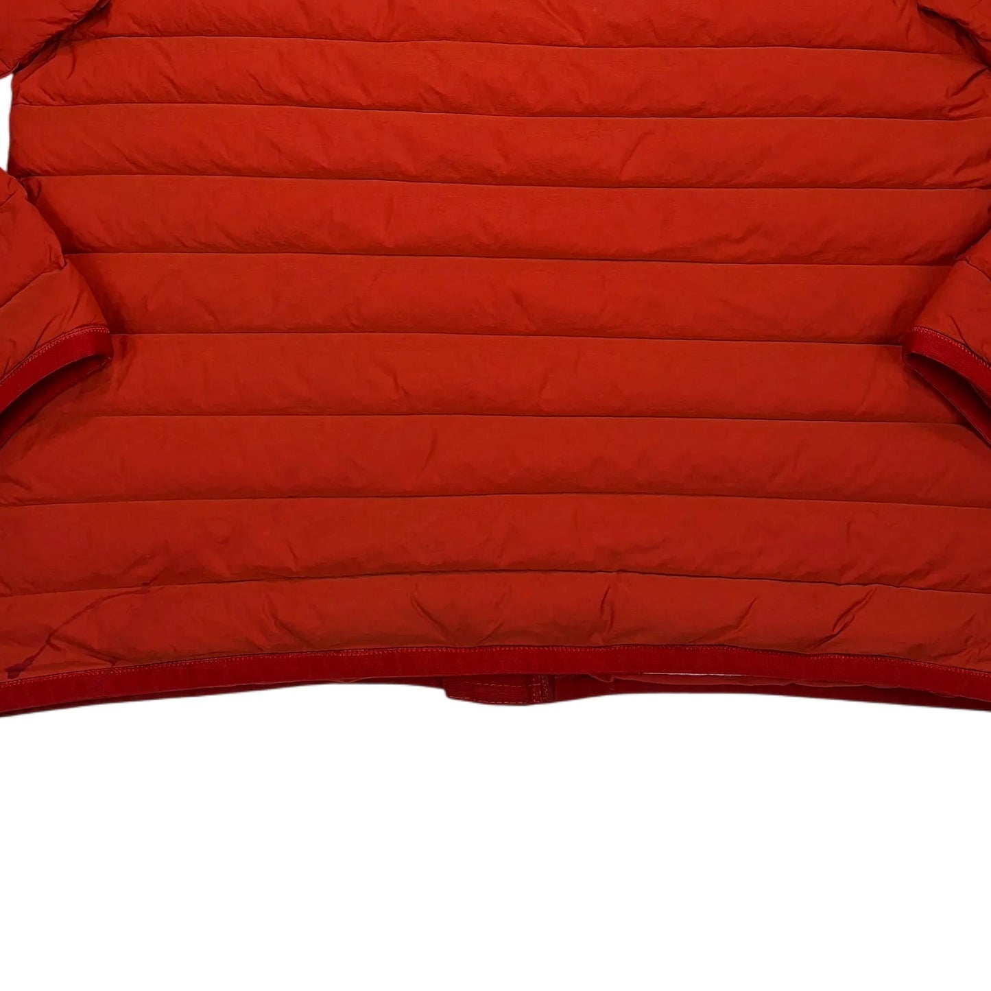 Stone Island Orange Loom Woven Down Chambers Stretch Nylon-TC Puffer Jacket