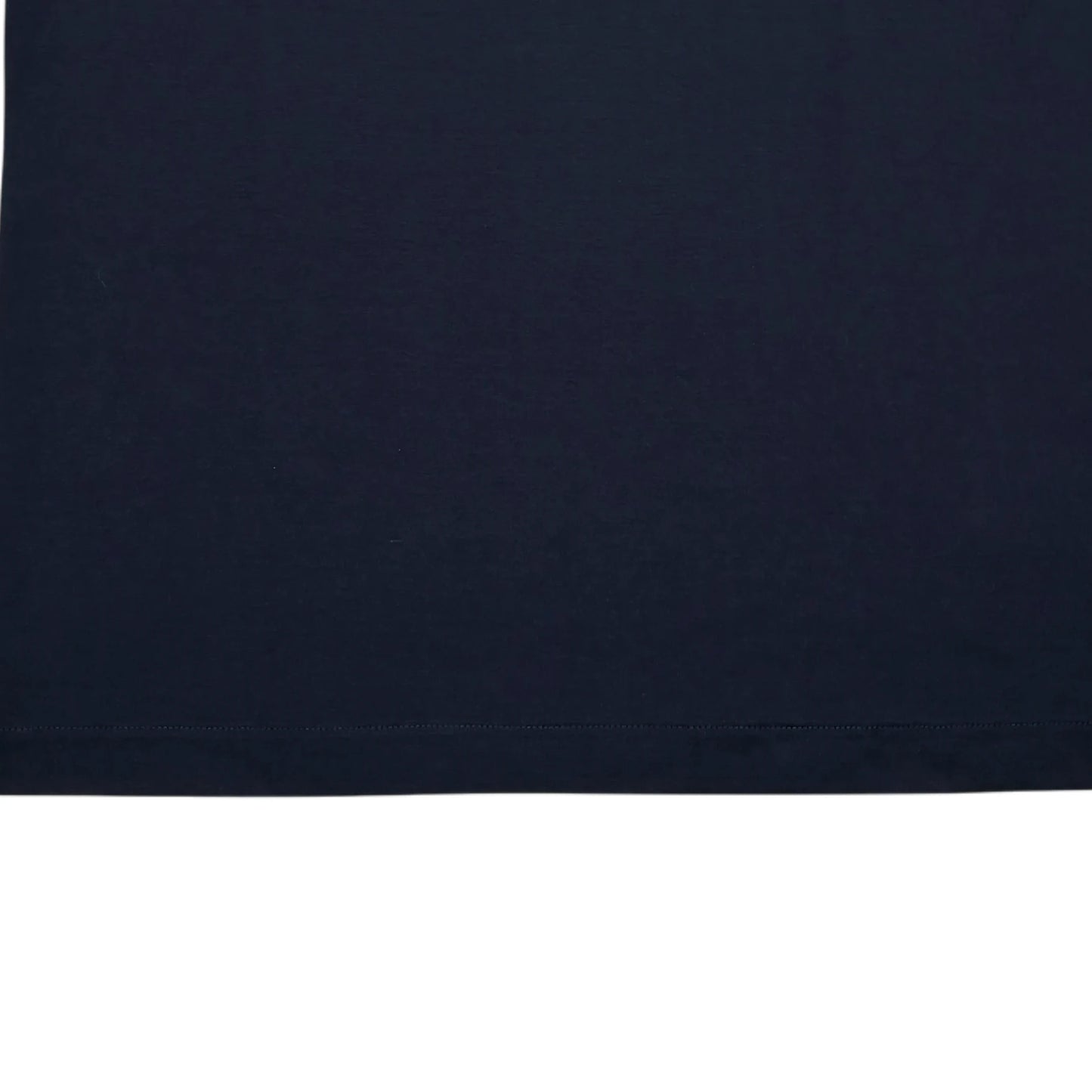 Burberry Navy Embroidered Logo T-shirt