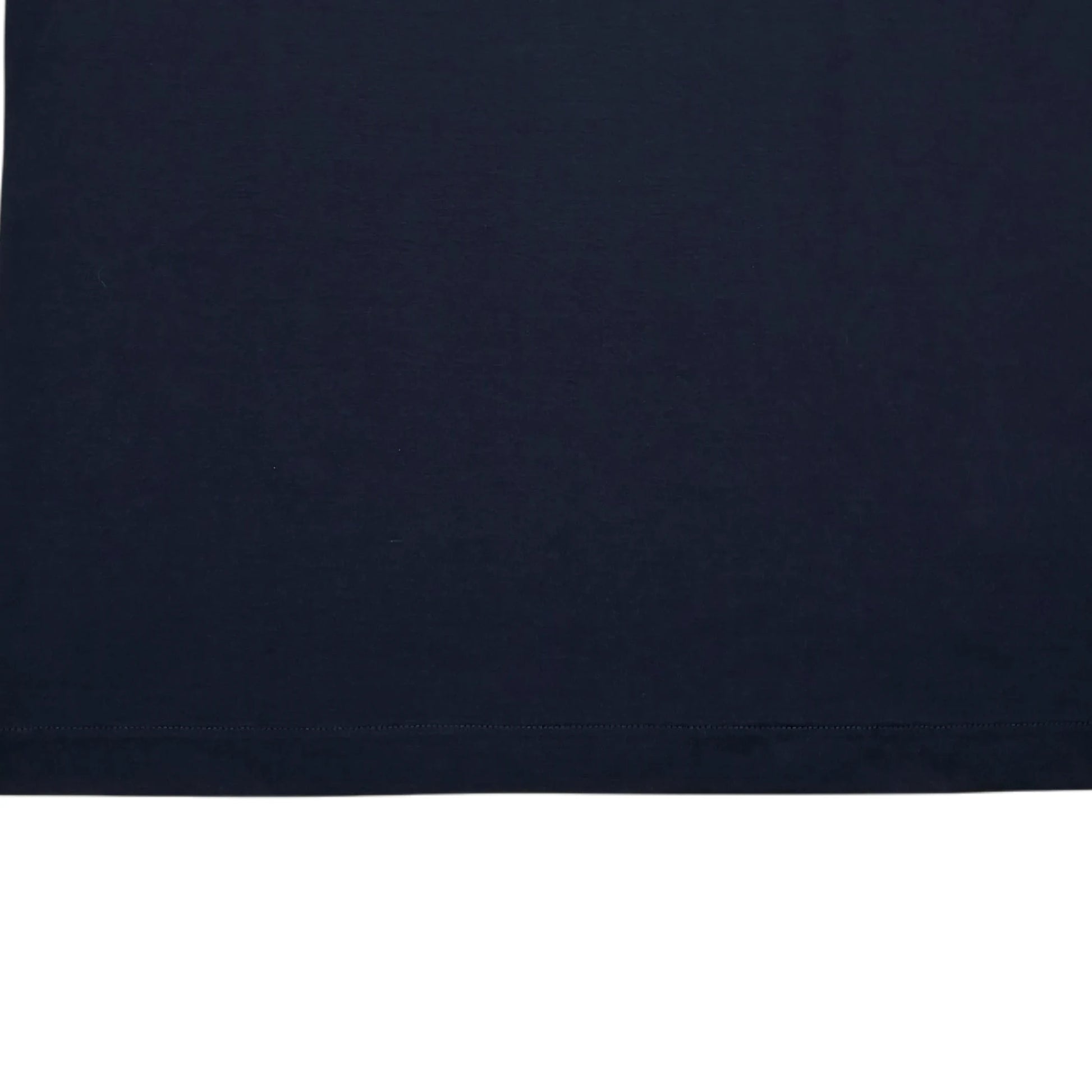 Burberry Navy Embroidered Logo T-shirt