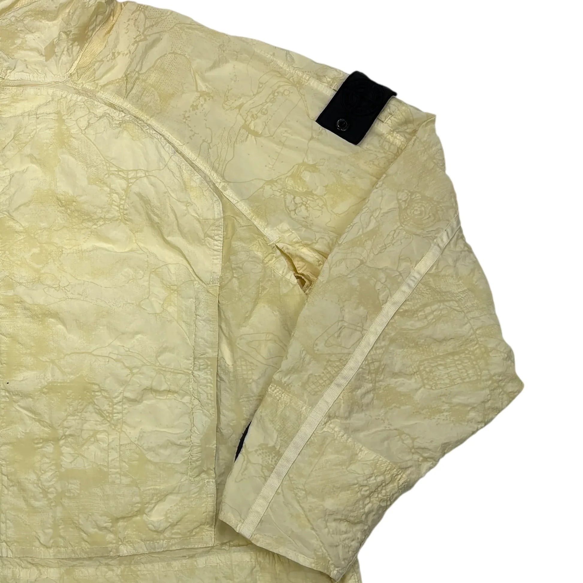 Stone Island Mint Green Shadow Project Nylon Metal in Econyl Regenerated Nylon with Waffle Print Effect Hooded Jacket