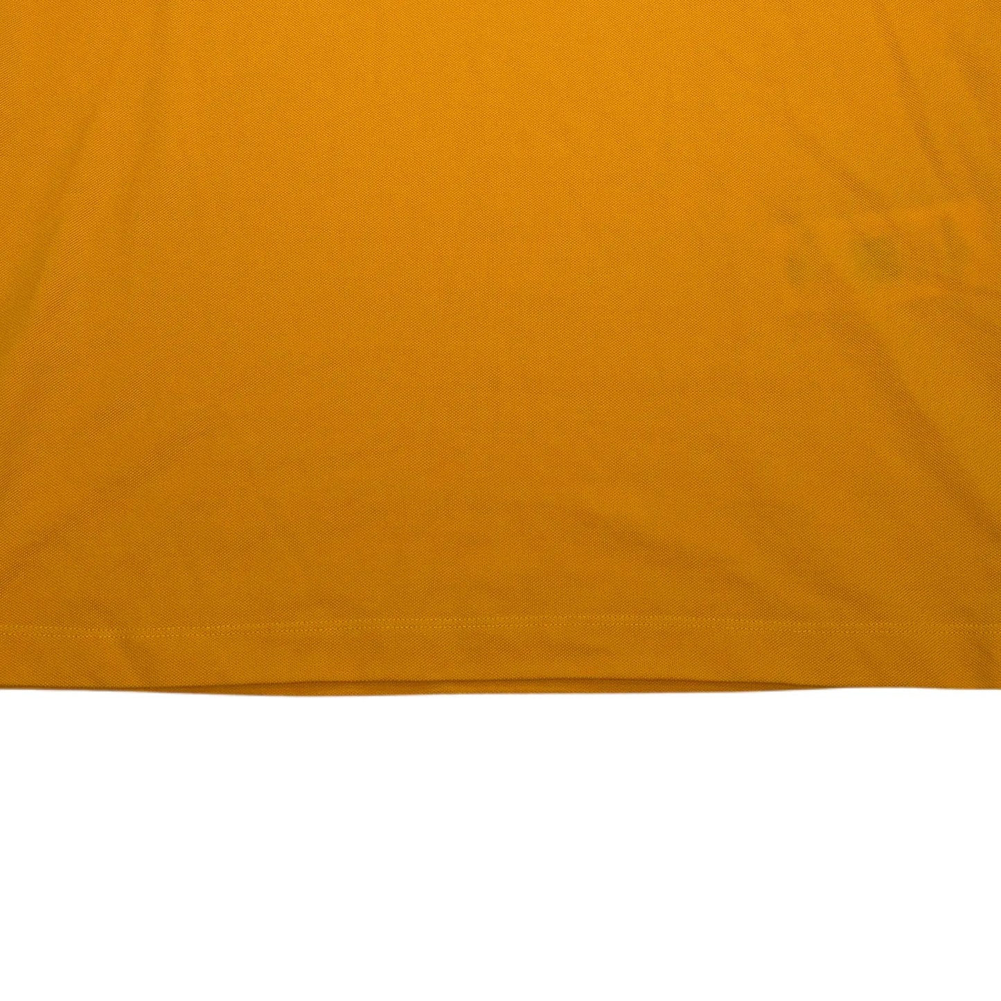 Stone Island Orange Patch Logo Polo Shirt