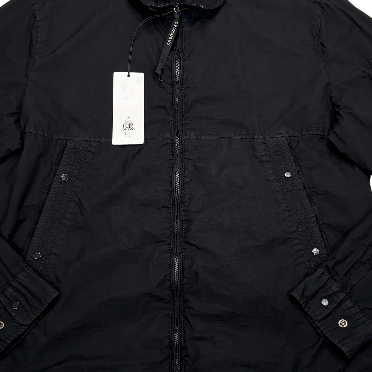 C.p. Company Black Lightweight Taylon L Jacket