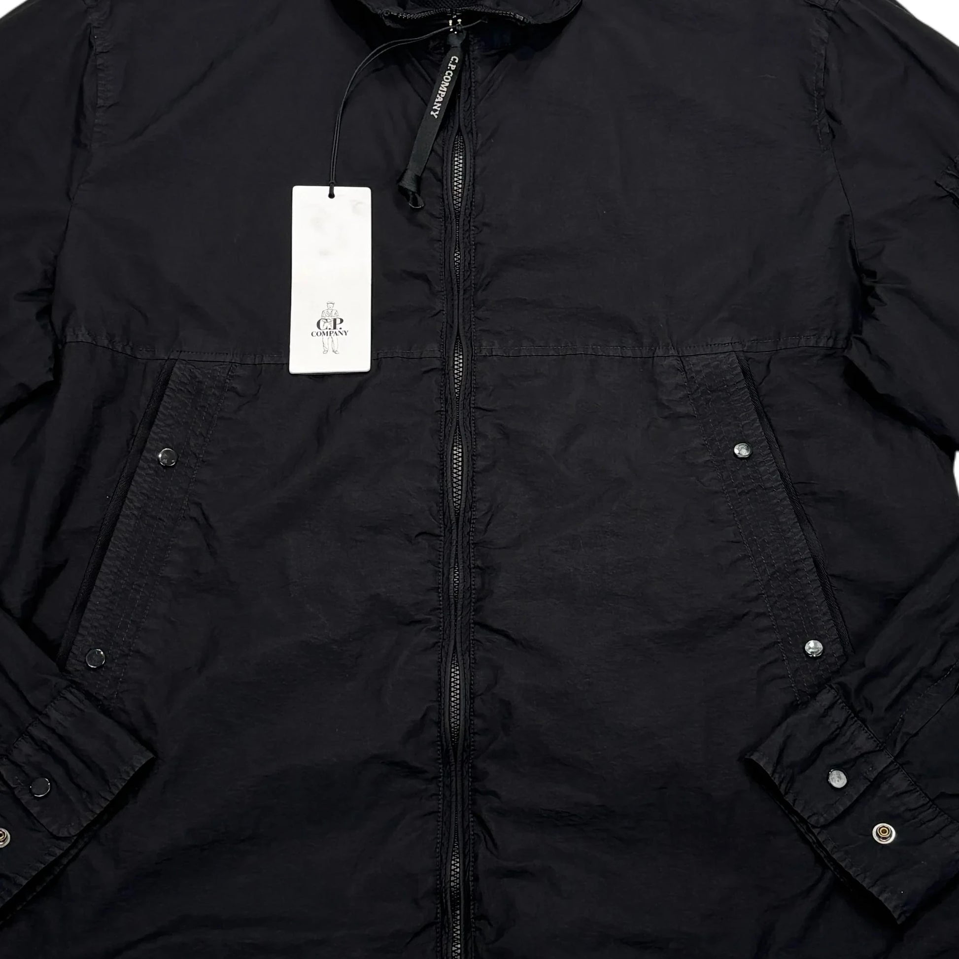 C.p. Company Black Lightweight Taylon L Jacket