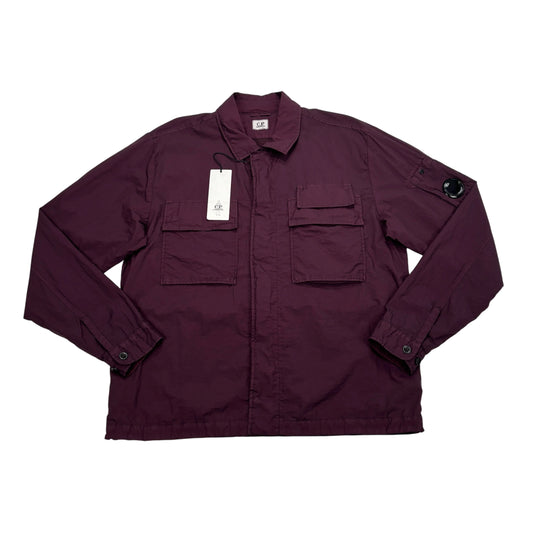 Stone Island Purple Ventilated Overshirt Jacket