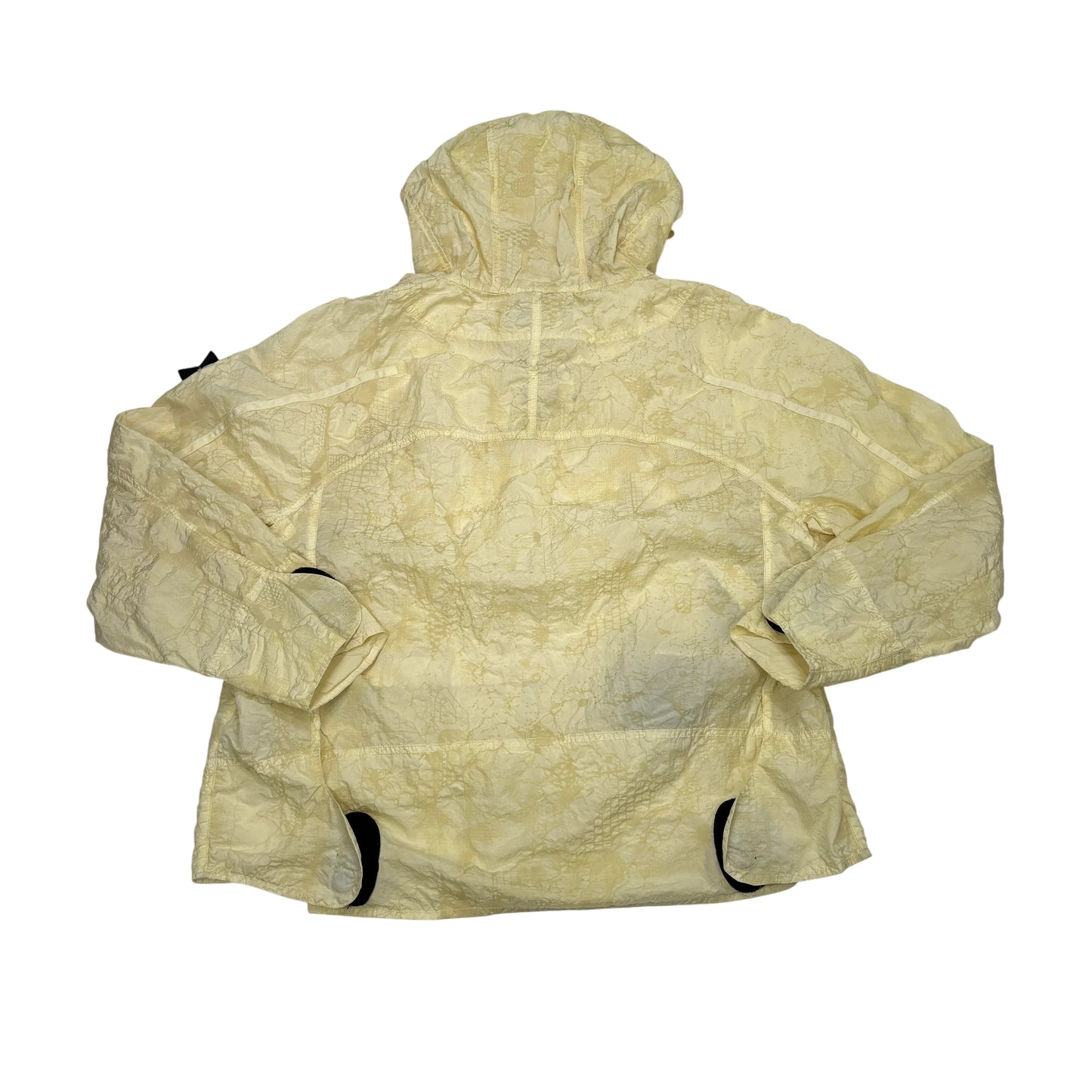 Stone Island Mint Green Shadow Project Nylon Metal in Econyl Regenerated Nylon with Waffle Print Effect Hooded Jacket