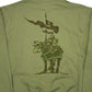 Burberry Green Embroidered Logo Hoodie