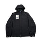Burberry Black and Green Checked Reversible Hooded Jacket
