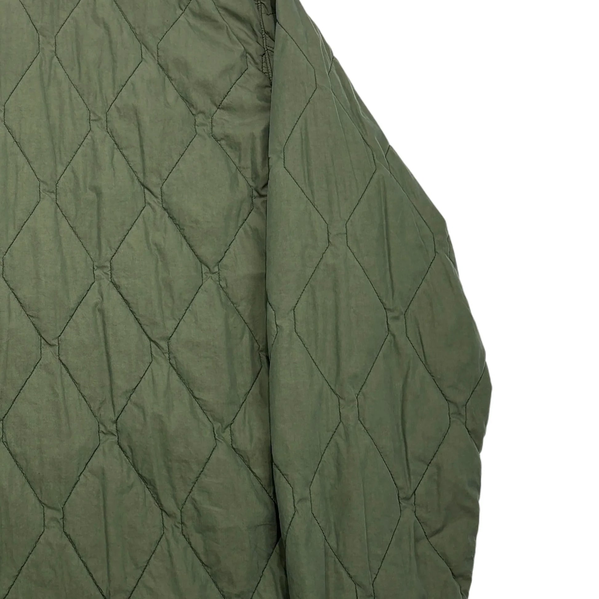Stone Island Green 50 Fili Quilted-TC Jacket