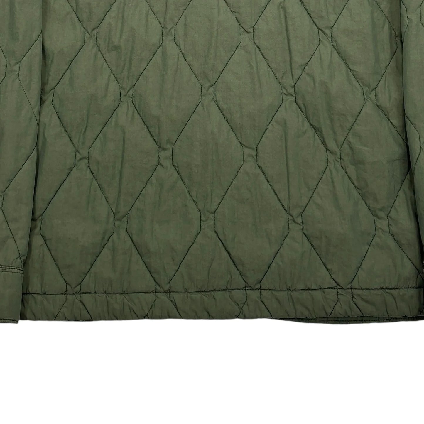 Stone Island Green 50 Fili Quilted-TC Jacket
