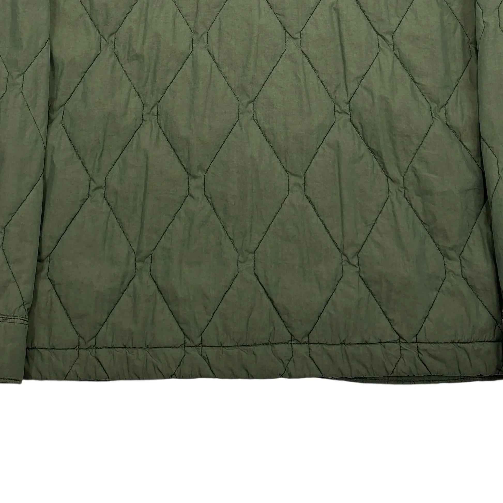 Stone Island Green 50 Fili Quilted-TC Jacket