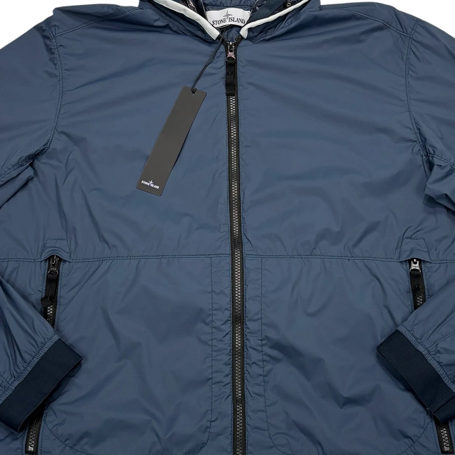 Stone Island Blue Skin Touch Nylon-TC Jacket