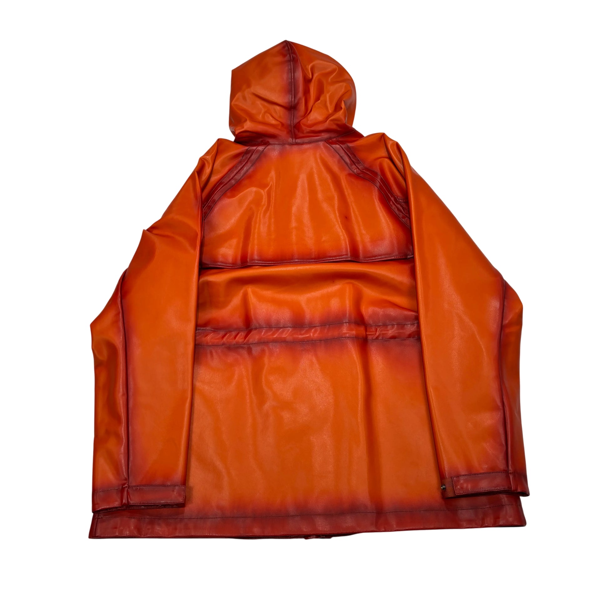 Cp Company Orange Hooded Jacket