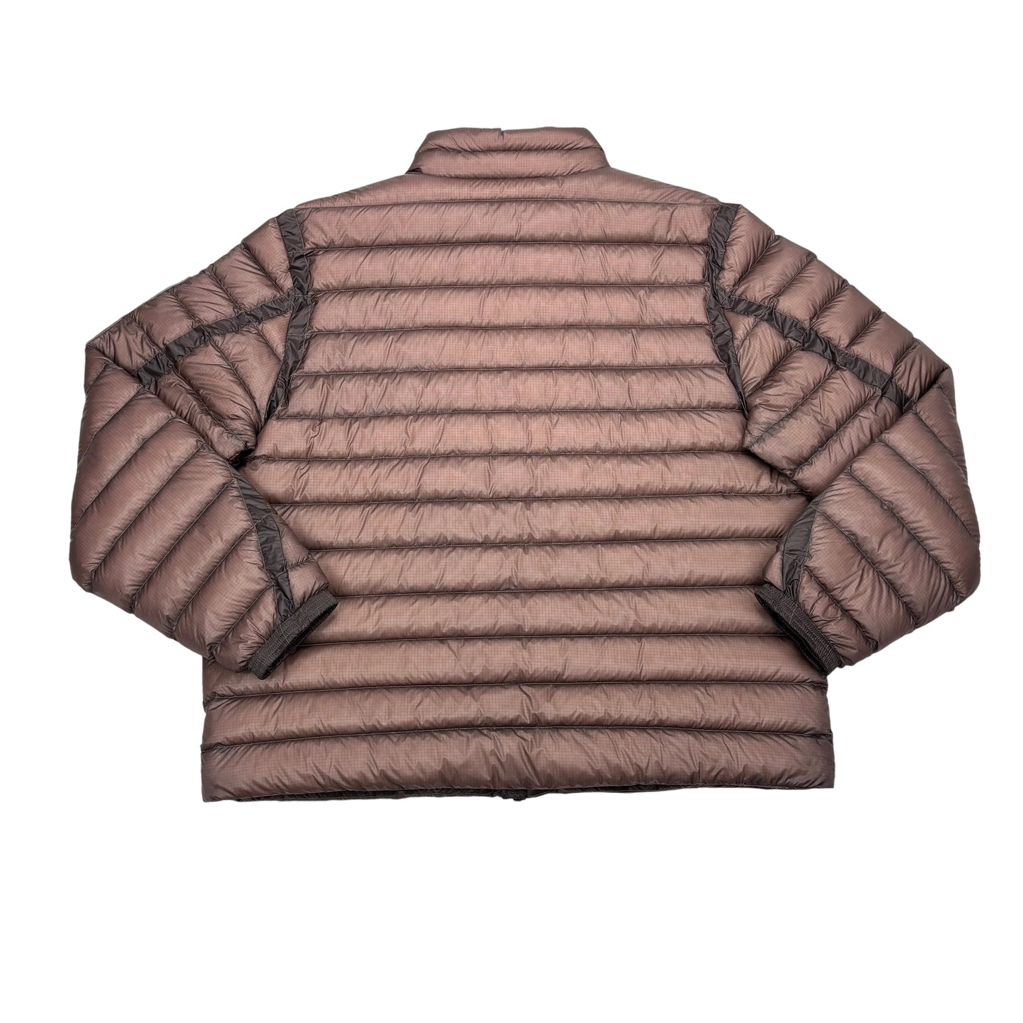 Cp Company Brown Collared Single Goggle D.D. Shell Down Jacket