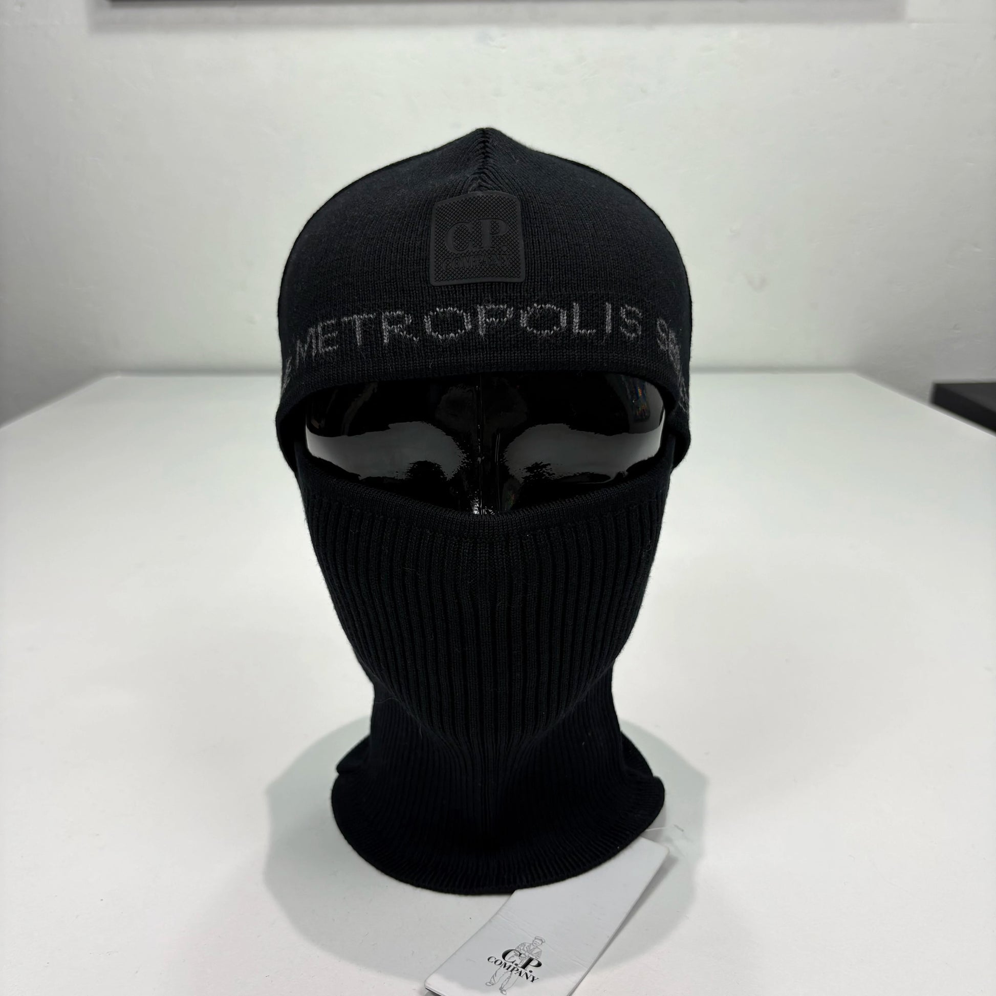 Cp Company Black Balaclava