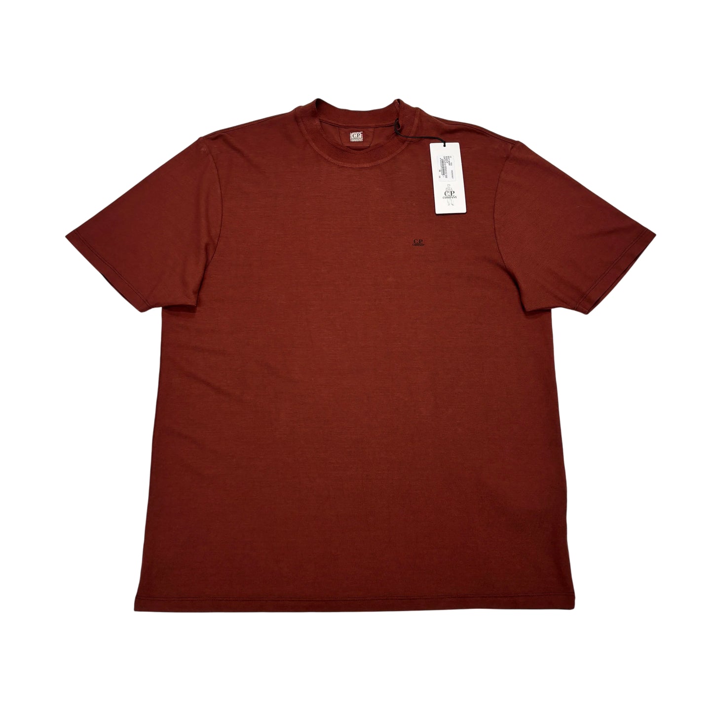 CP Company Red Spell Out Printed Logo T-shirt