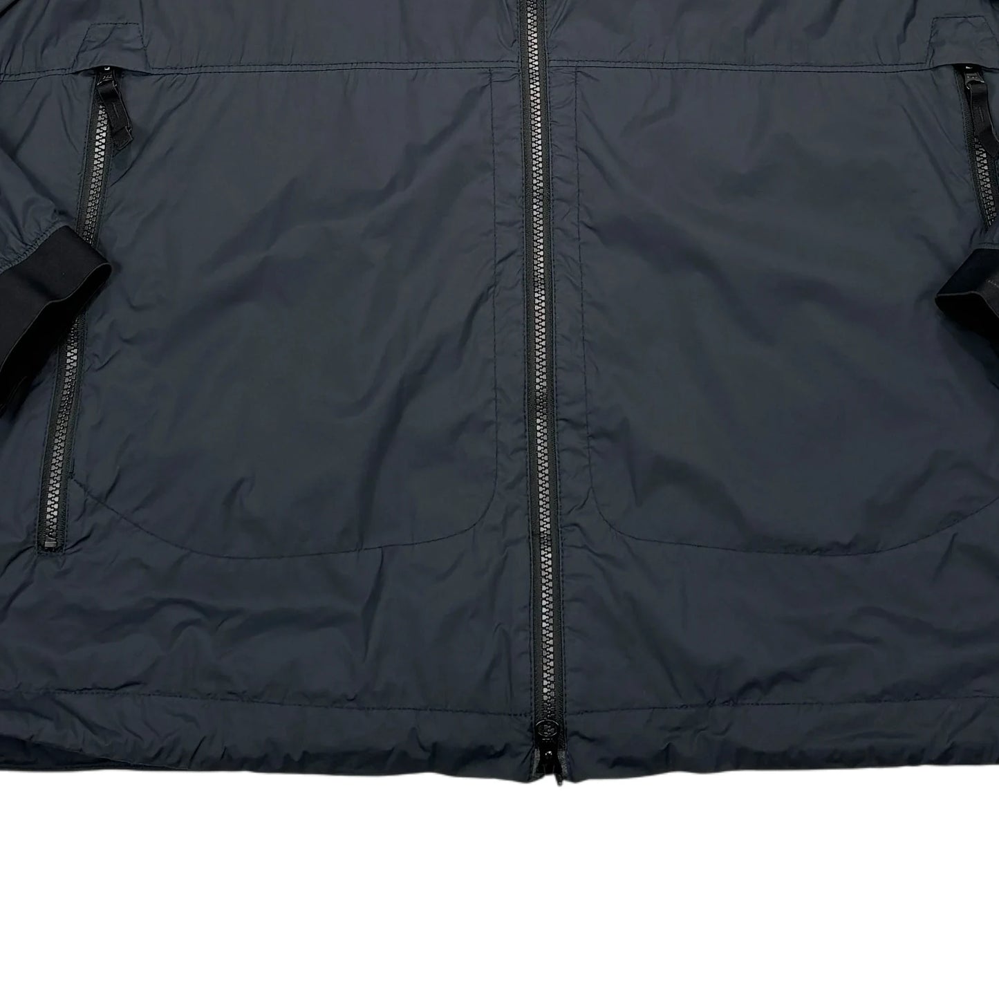 Stone Island Black Skin Touch Nylon-TC Hooded Jacket