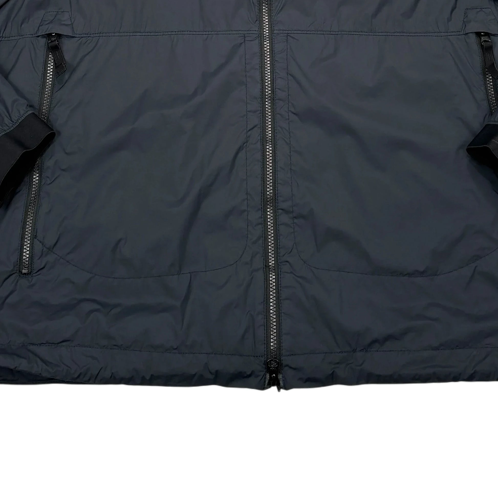 Stone Island Black Skin Touch Nylon-TC Hooded Jacket