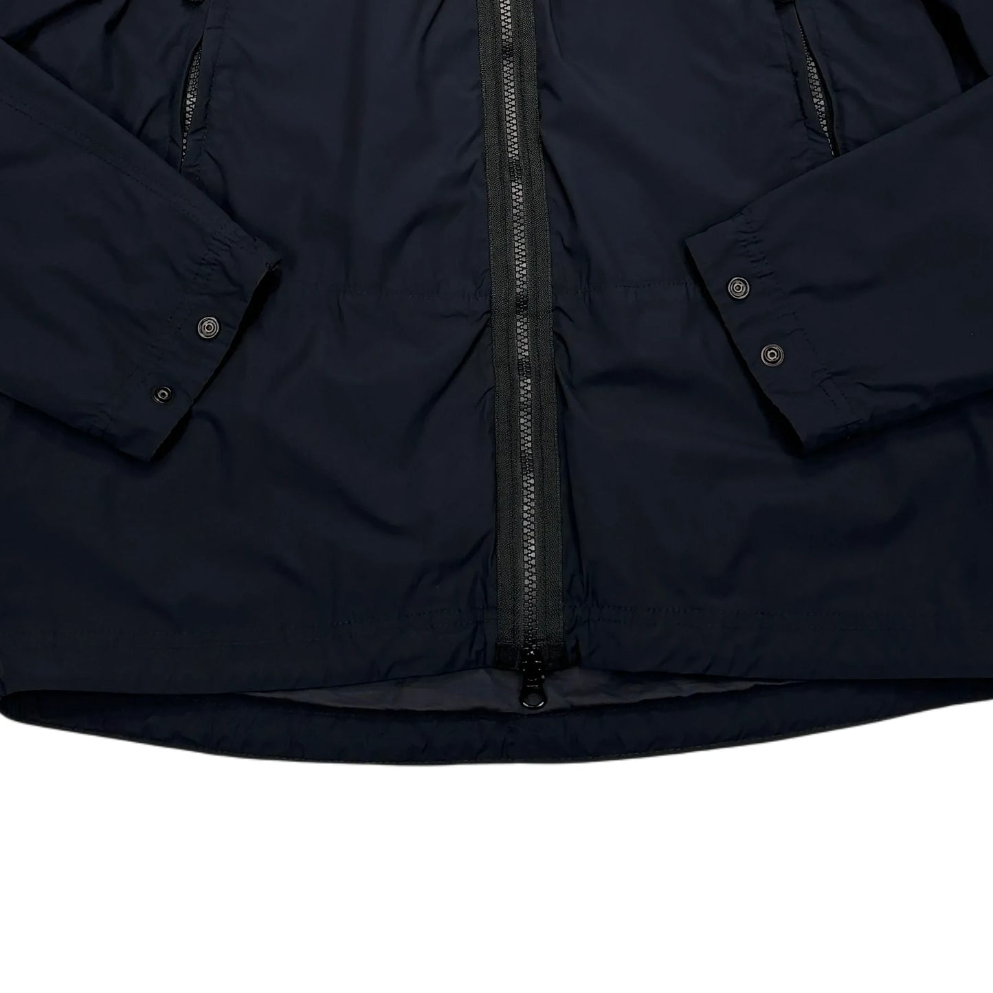 Stone Island Black Skin Touch Nylon TC Hooded Jacket
