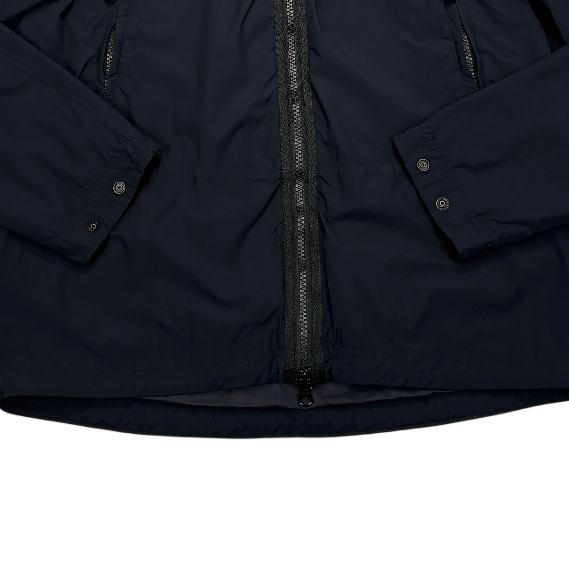 Stone Island Black Skin Touch Nylon TC Hooded Jacket