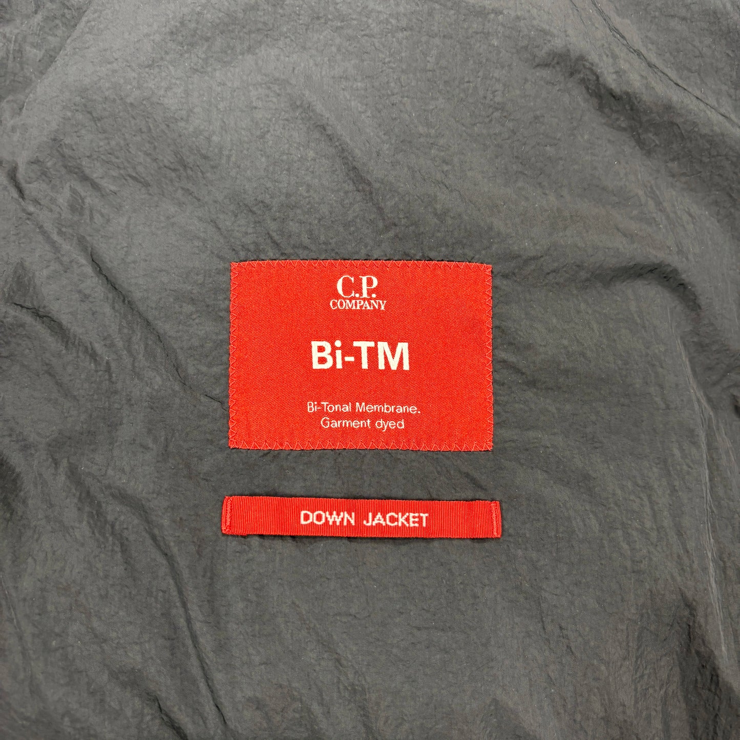 CP Company Navy Blue BI-TM Down Jacket