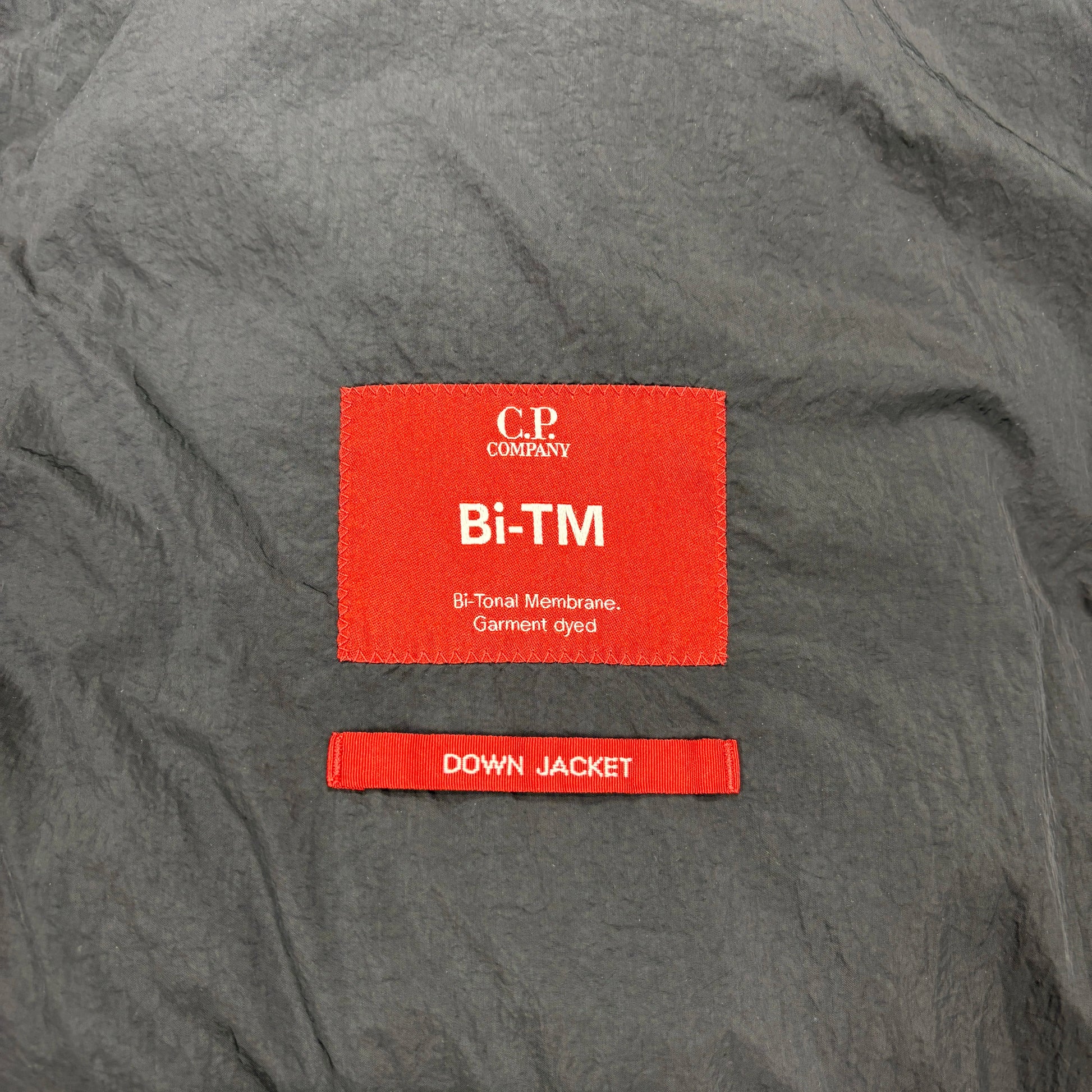 CP Company Navy Blue BI-TM Down Jacket