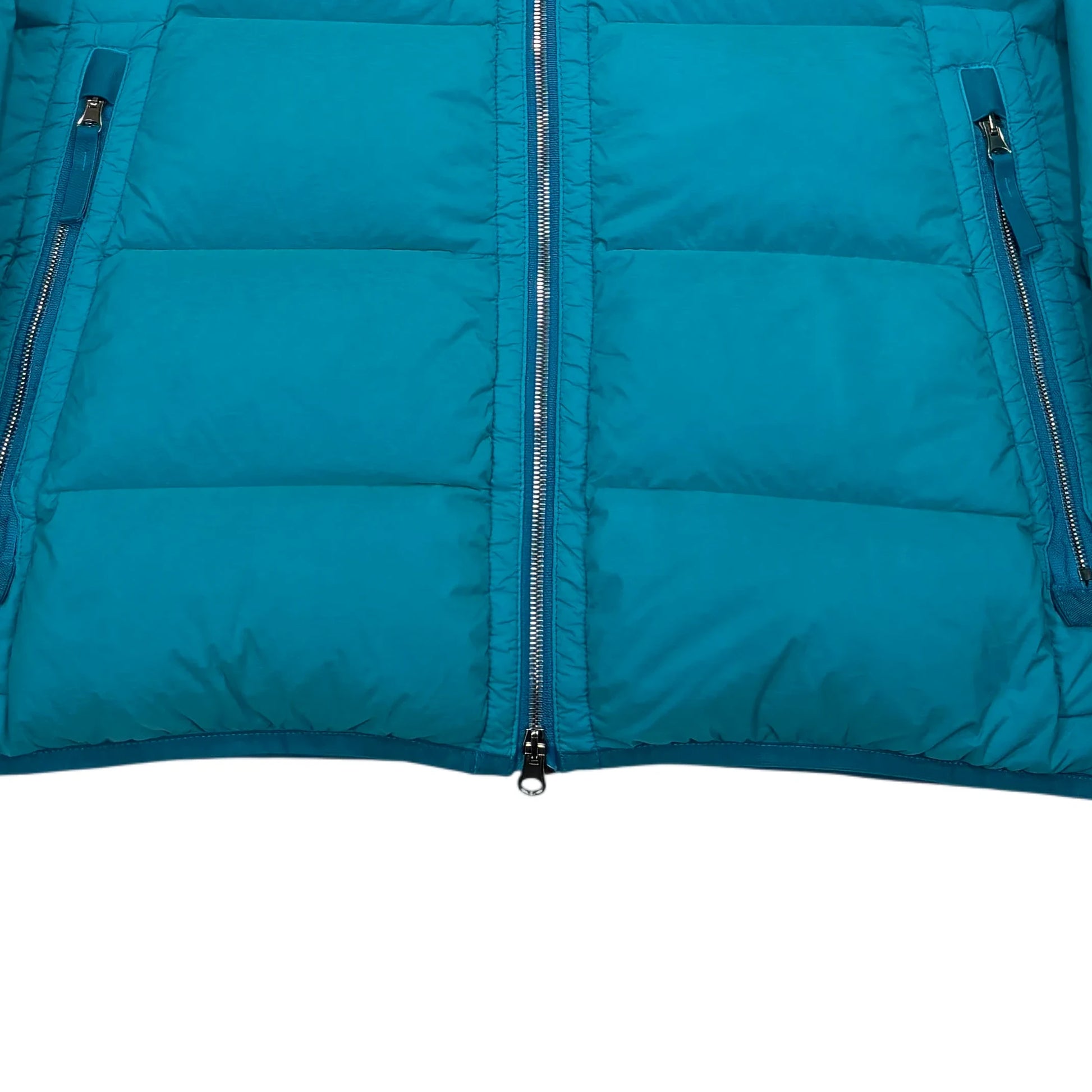 Stone Island Blue Seamless Tunnel Nylon Down-TC Puffer Jacket