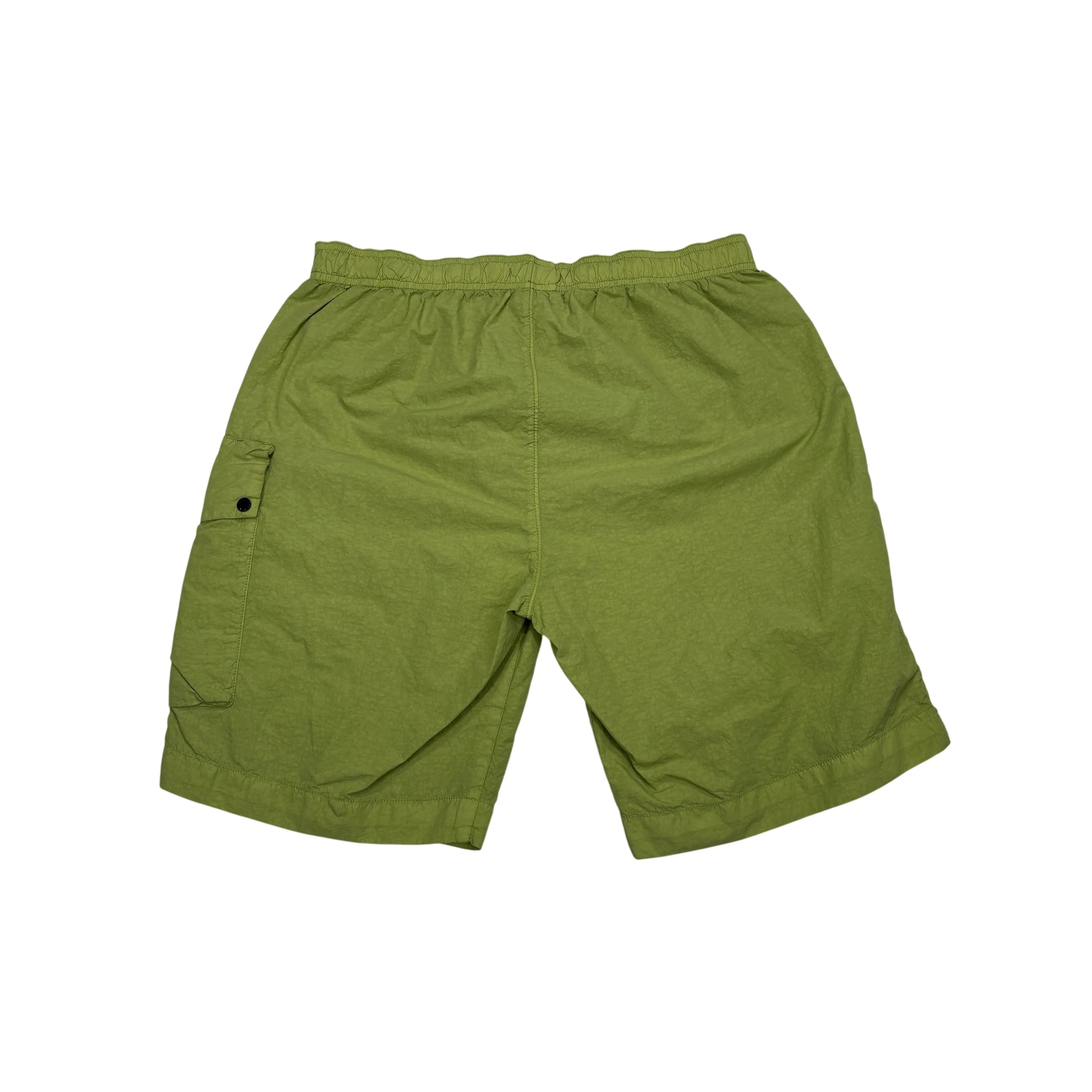 CP Company Green Single Goggle Swimming Shorts