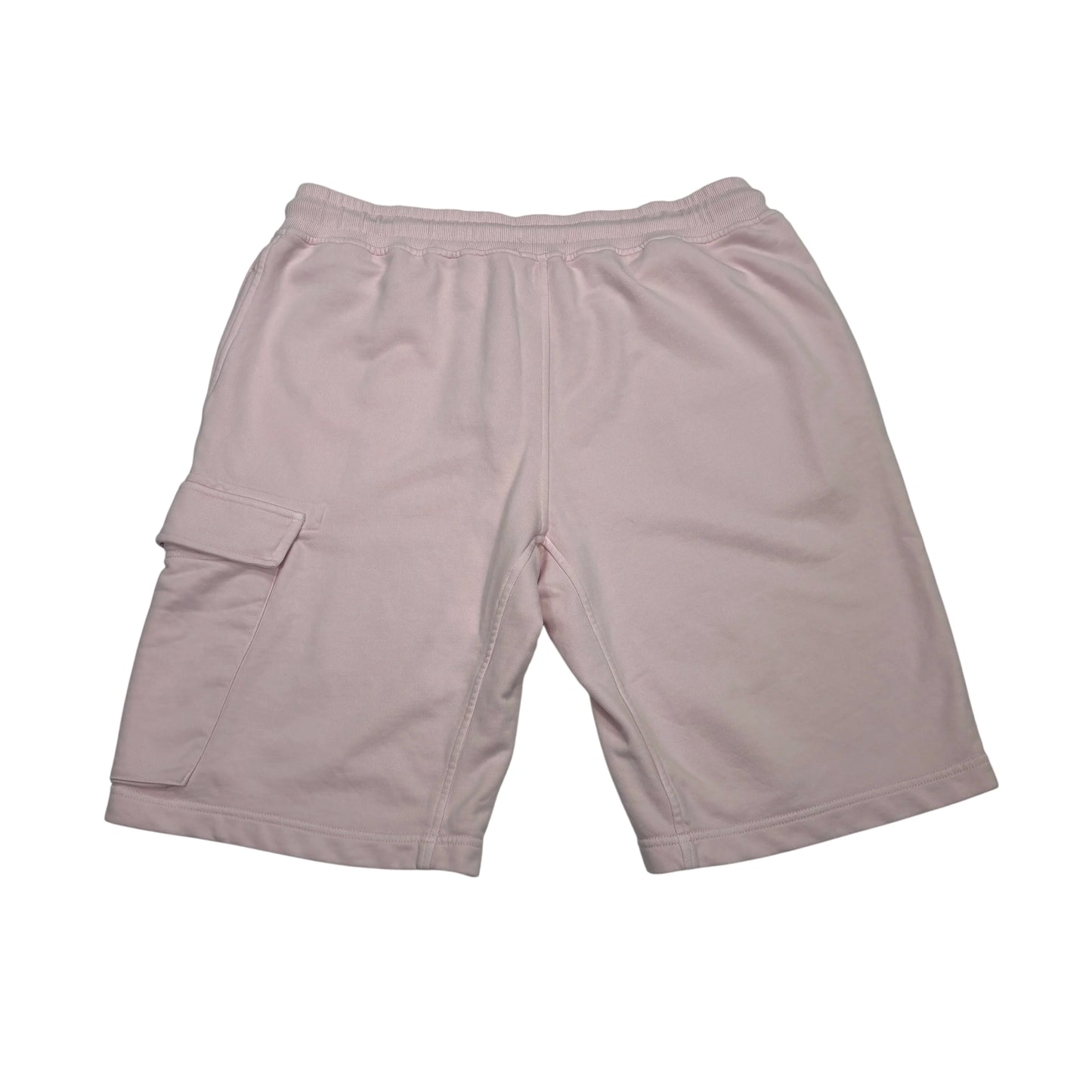 CP Company Pink Single Goggle Cotton Cargo Shorts