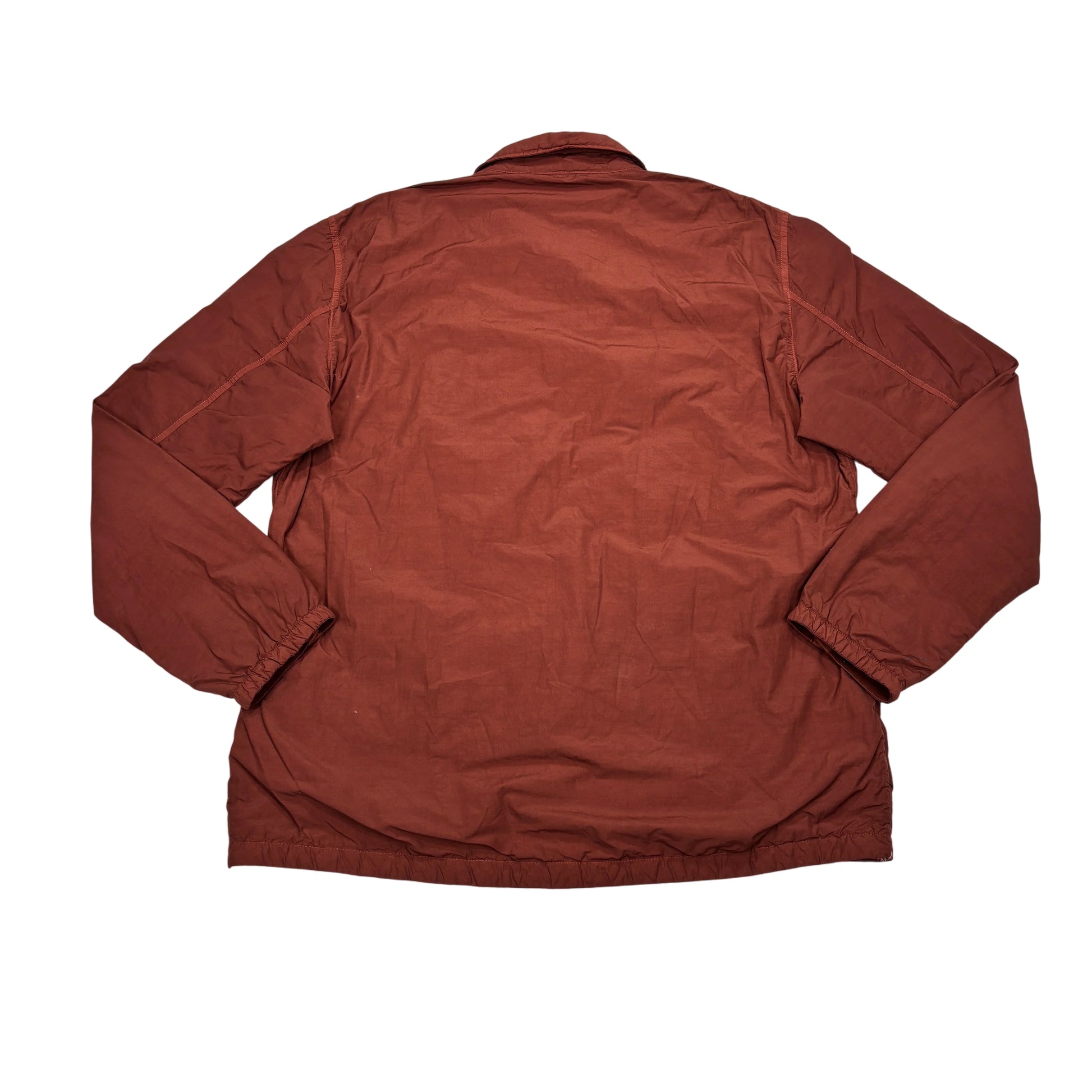 Stone Island Red Shoulder Compass Patch Jacket