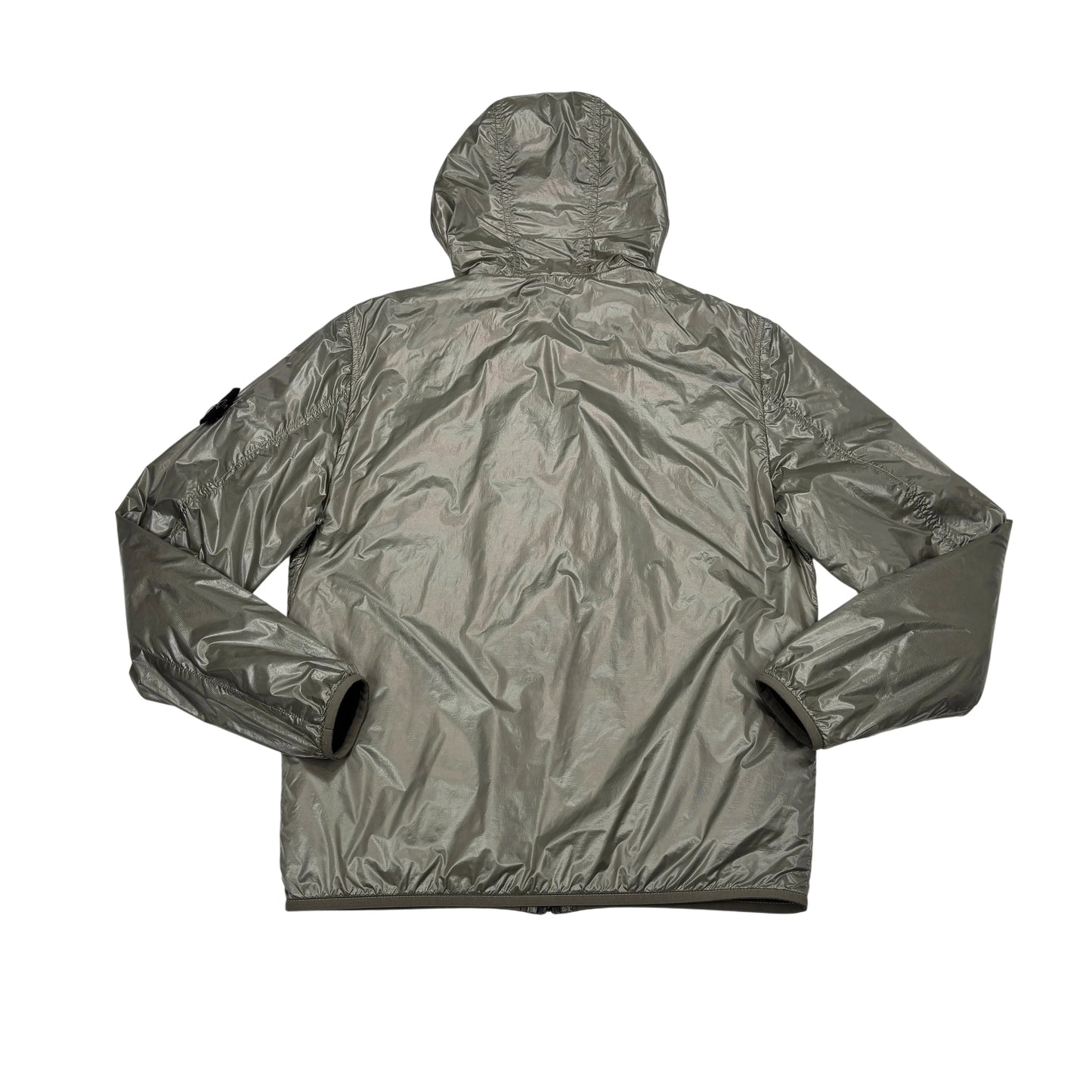 Stone Island Grey Pertex Quantum Y with Primaloft Insulation Technology Hooded Jacket