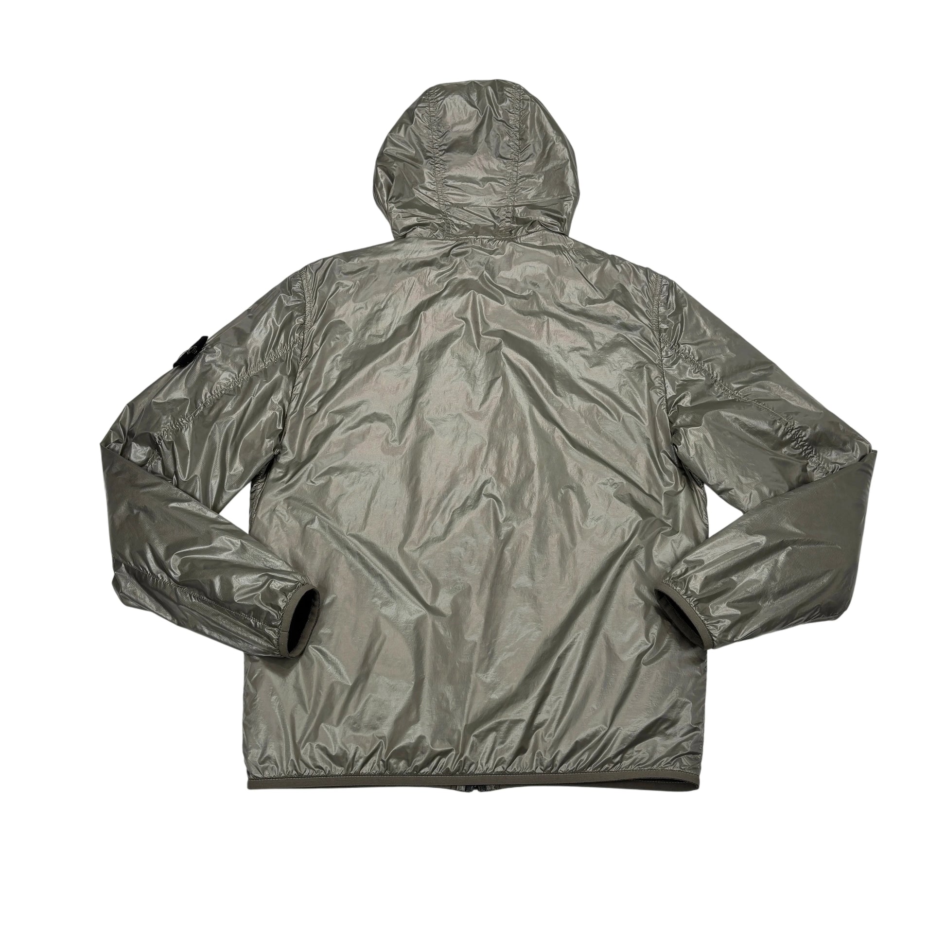 Stone Island Grey Pertex Quantum Y with Primaloft Insulation Technology Hooded Jacket
