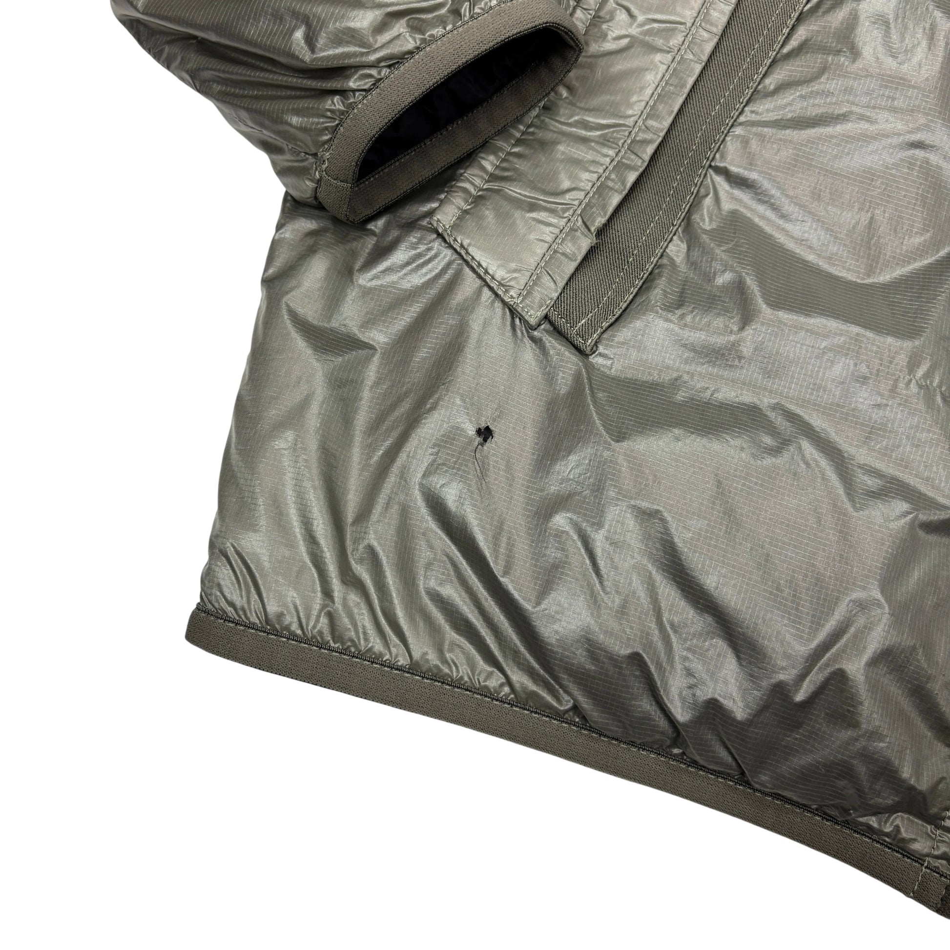 Stone Island Grey Pertex Quantum Y with Primaloft Insulation Technology Hooded Jacket